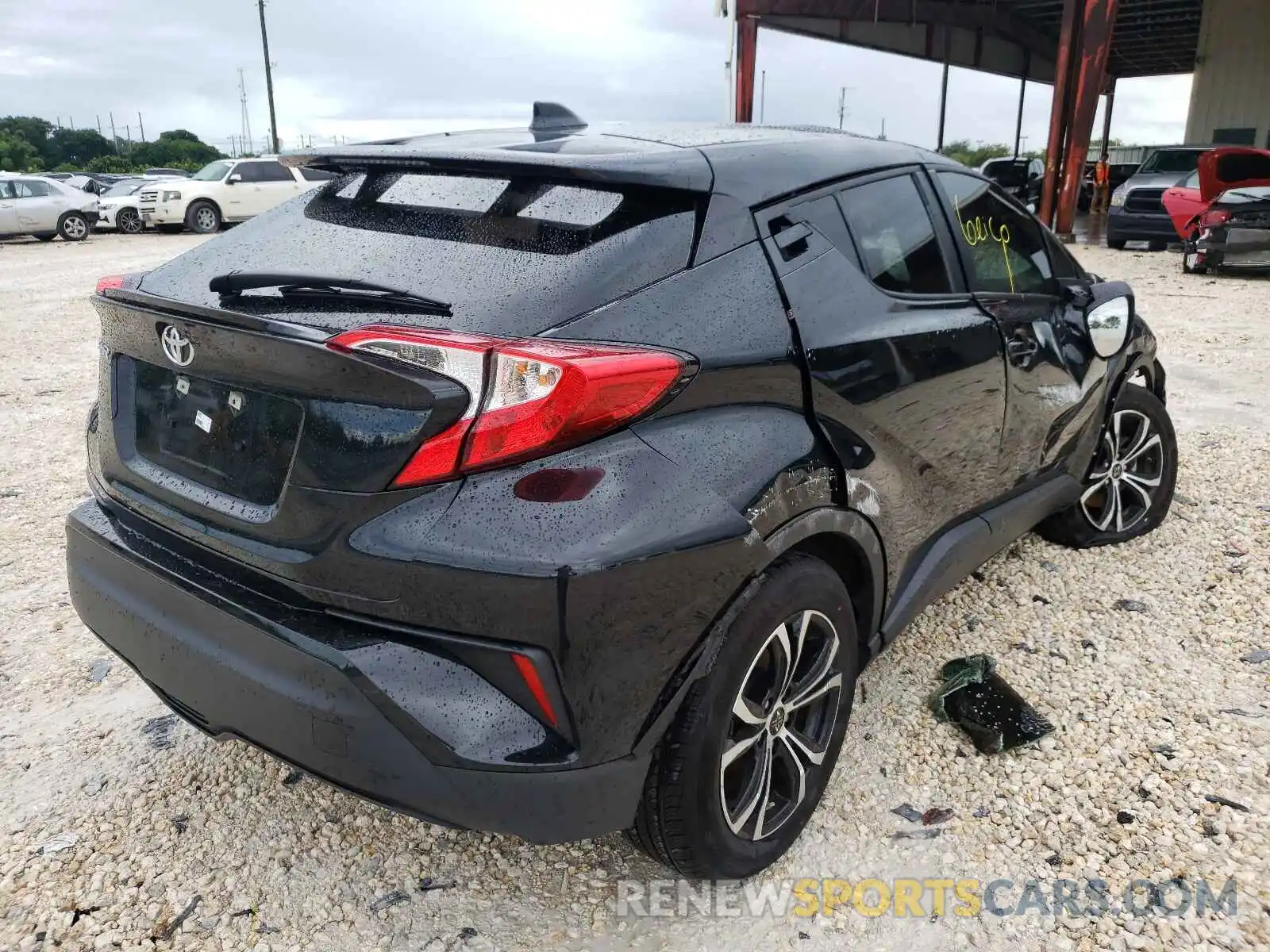 4 Photograph of a damaged car JTNKHMBX3M1099220 TOYOTA C-HR 2021