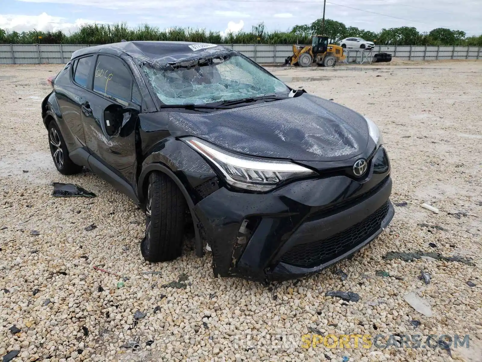 9 Photograph of a damaged car JTNKHMBX3M1099220 TOYOTA C-HR 2021