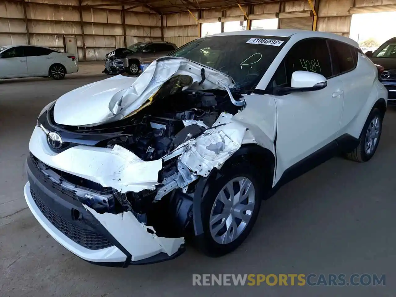 2 Photograph of a damaged car JTNKHMBX3M1102665 TOYOTA C-HR 2021