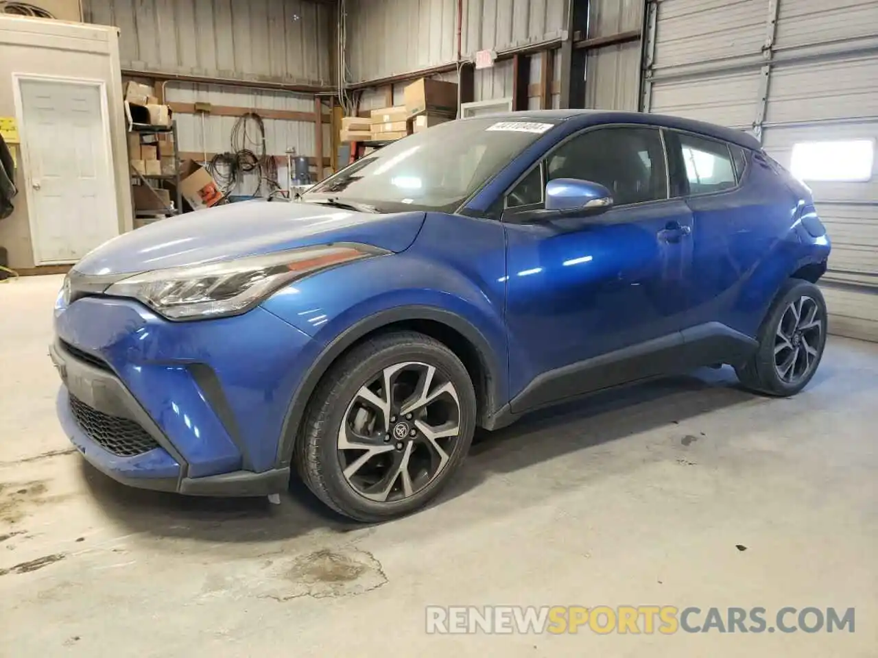 1 Photograph of a damaged car JTNKHMBX3M1102908 TOYOTA C-HR 2021