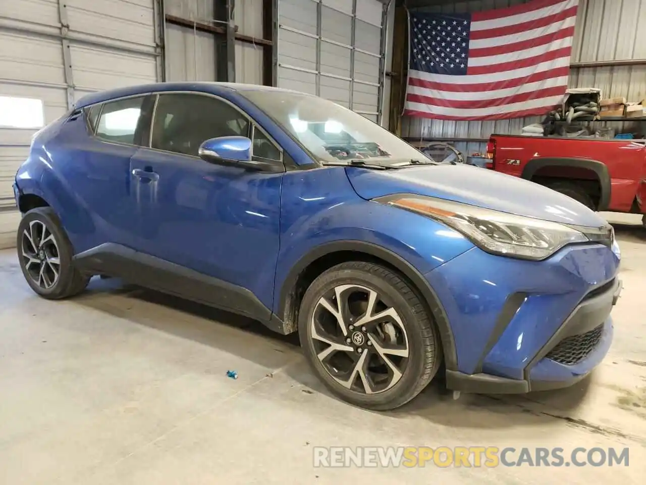 4 Photograph of a damaged car JTNKHMBX3M1102908 TOYOTA C-HR 2021