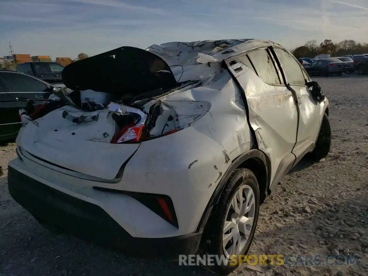 4 Photograph of a damaged car JTNKHMBX3M1103203 TOYOTA C-HR 2021