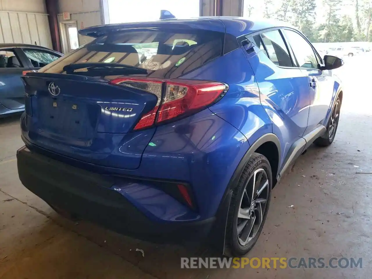 4 Photograph of a damaged car JTNKHMBX3M1104612 TOYOTA C-HR 2021