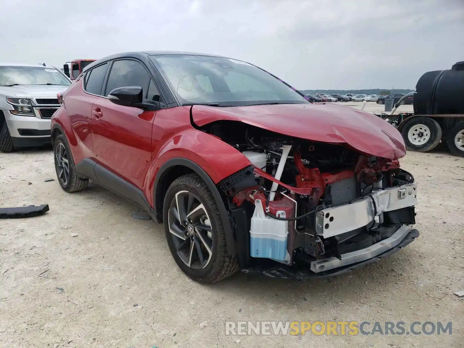 1 Photograph of a damaged car JTNKHMBX3M1106151 TOYOTA C-HR 2021