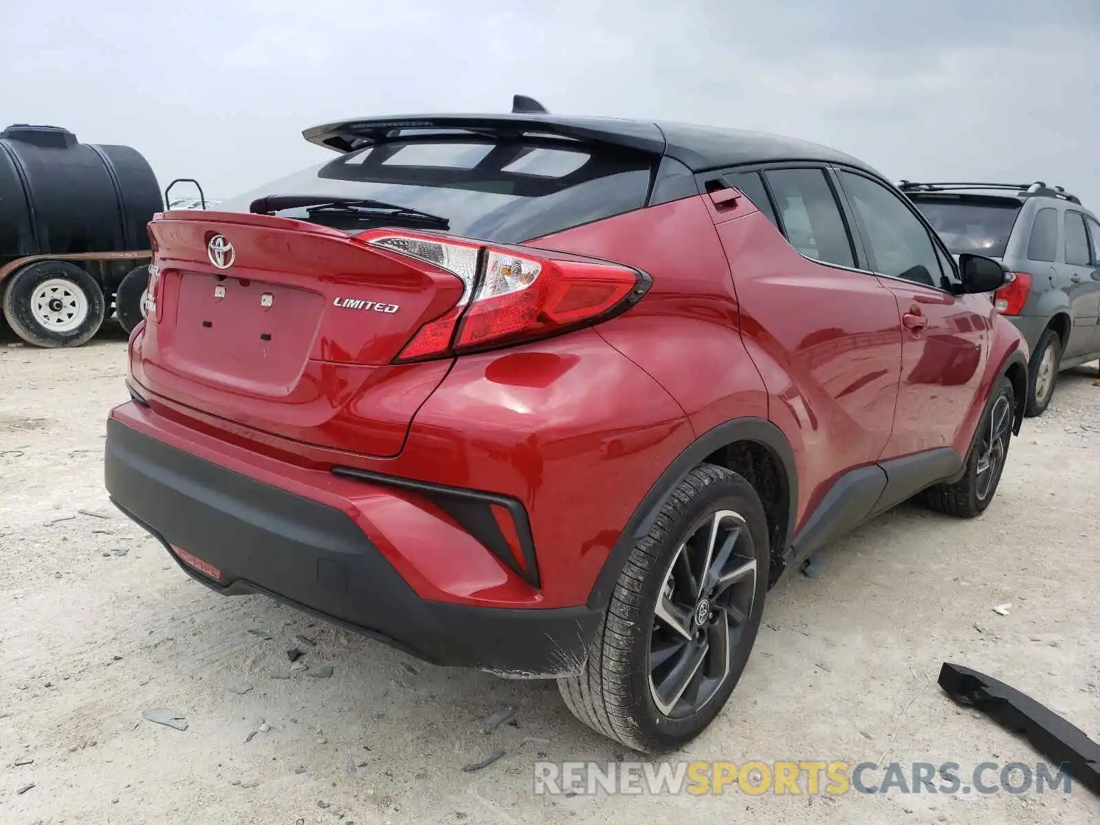 4 Photograph of a damaged car JTNKHMBX3M1106151 TOYOTA C-HR 2021