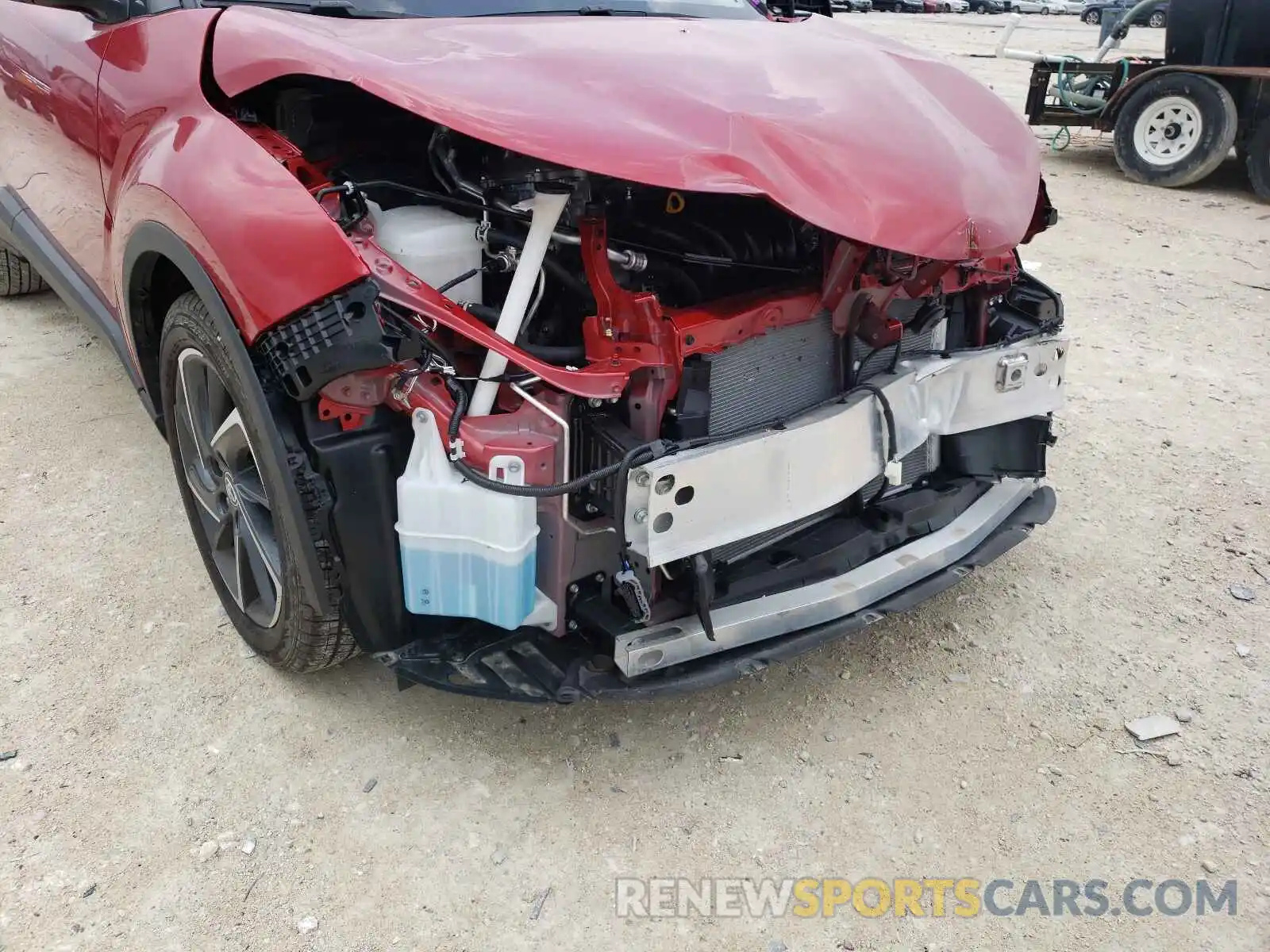 9 Photograph of a damaged car JTNKHMBX3M1106151 TOYOTA C-HR 2021