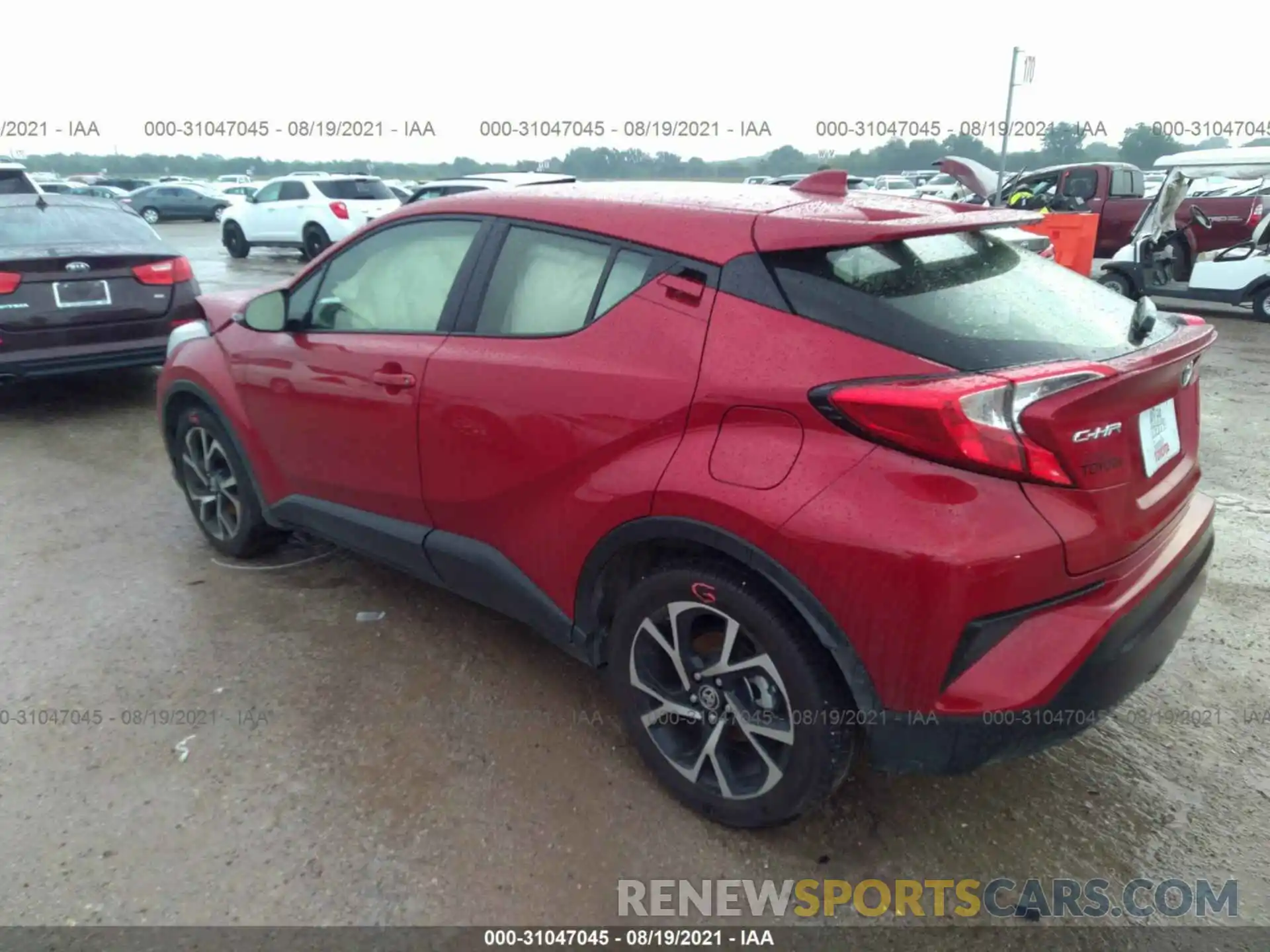 3 Photograph of a damaged car JTNKHMBX3M1106456 TOYOTA C-HR 2021