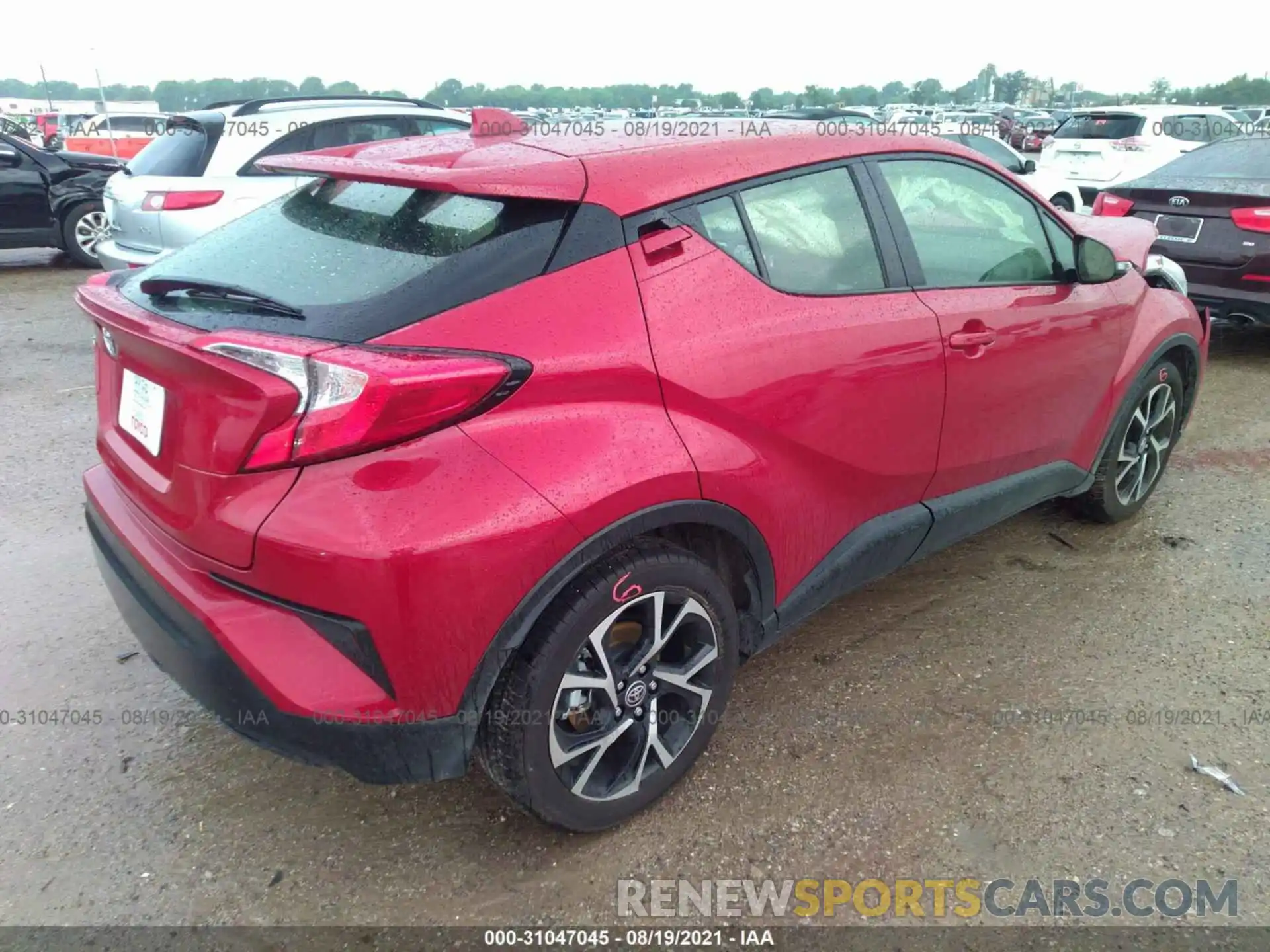 4 Photograph of a damaged car JTNKHMBX3M1106456 TOYOTA C-HR 2021