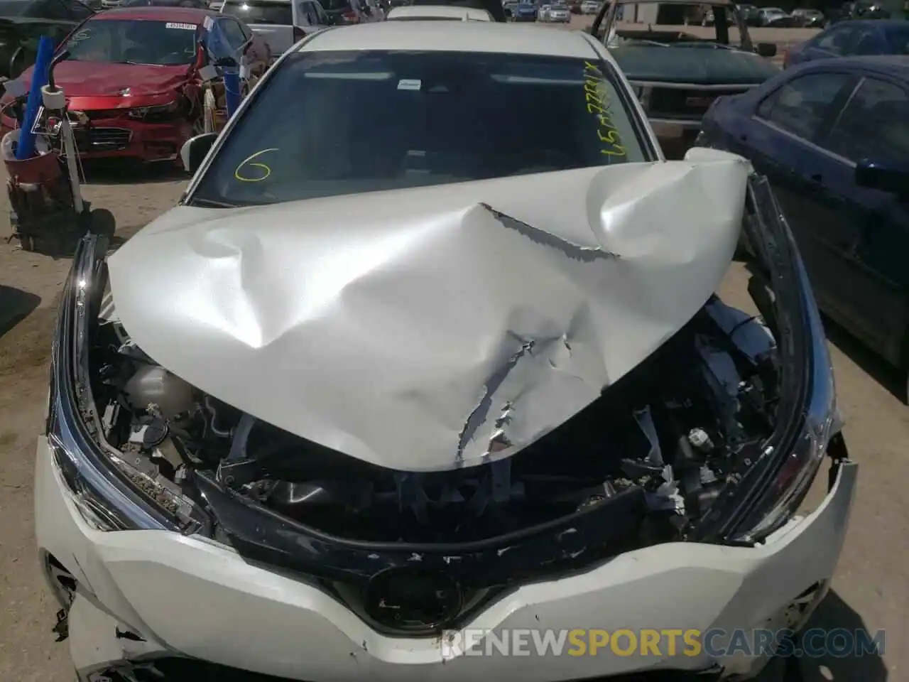 7 Photograph of a damaged car JTNKHMBX3M1107560 TOYOTA C-HR 2021