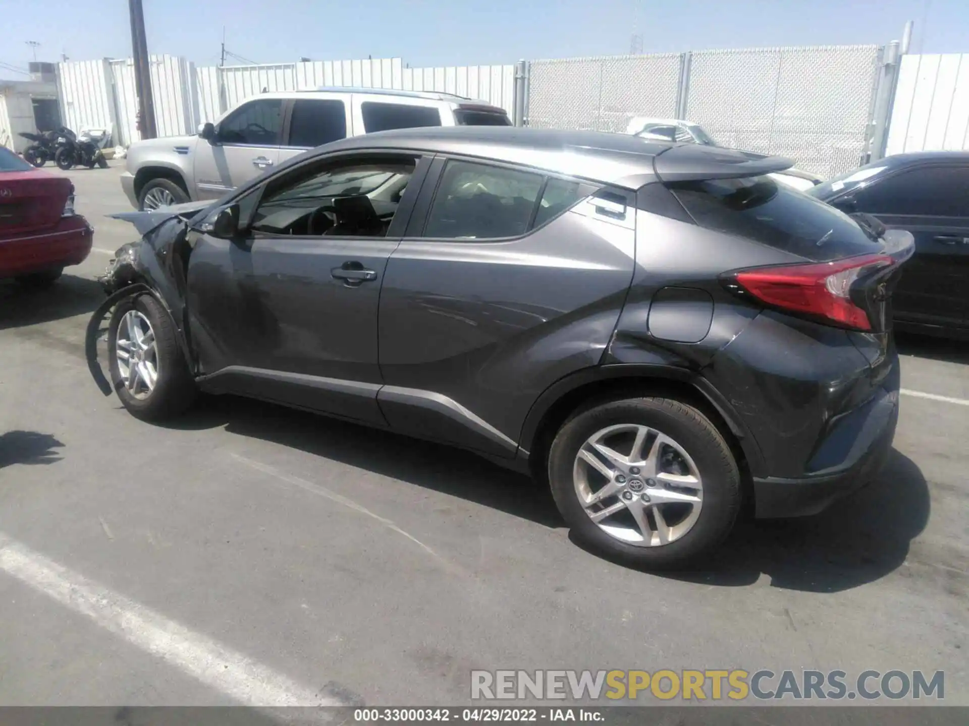 3 Photograph of a damaged car JTNKHMBX3M1109583 TOYOTA C-HR 2021