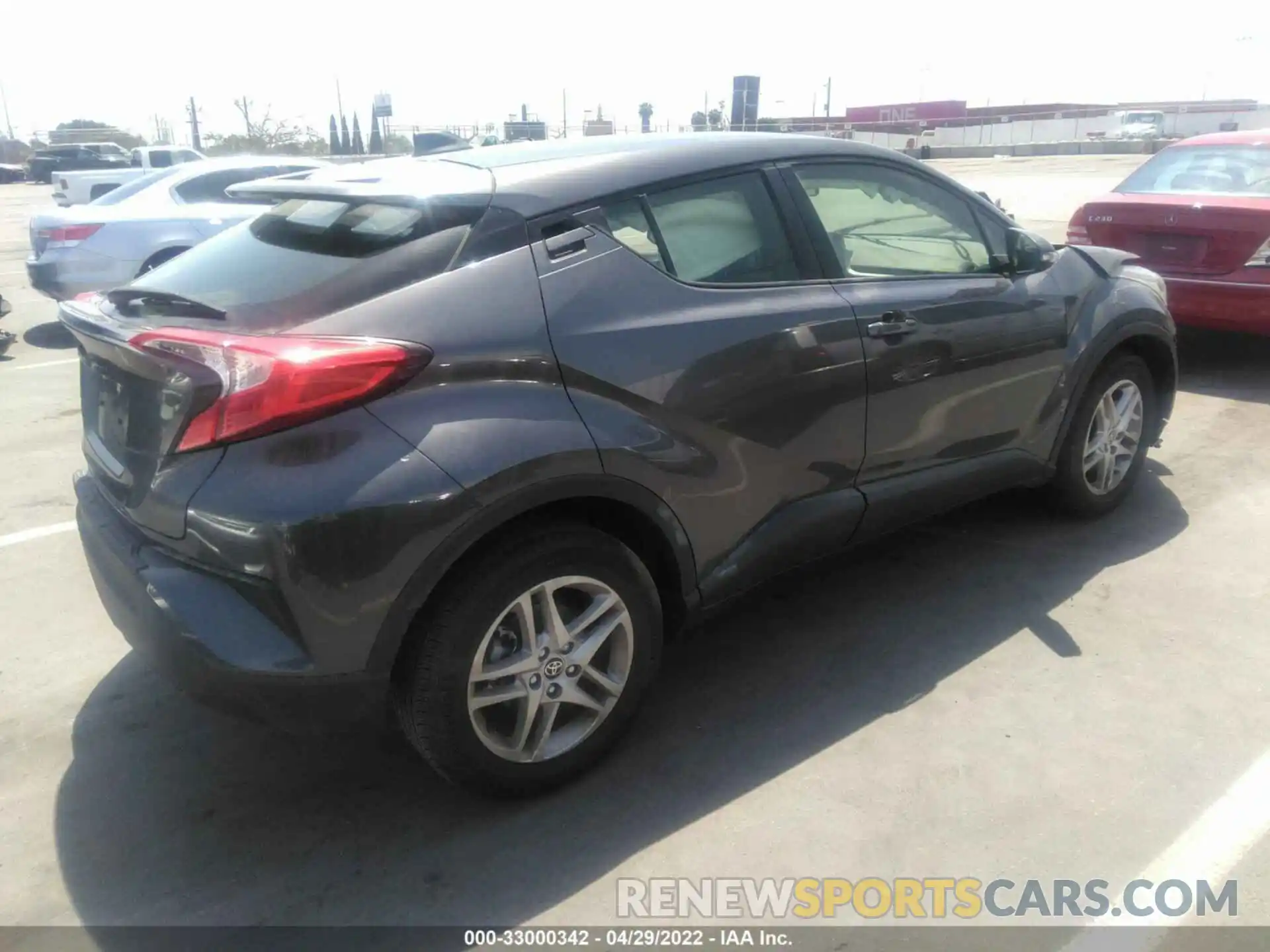 4 Photograph of a damaged car JTNKHMBX3M1109583 TOYOTA C-HR 2021