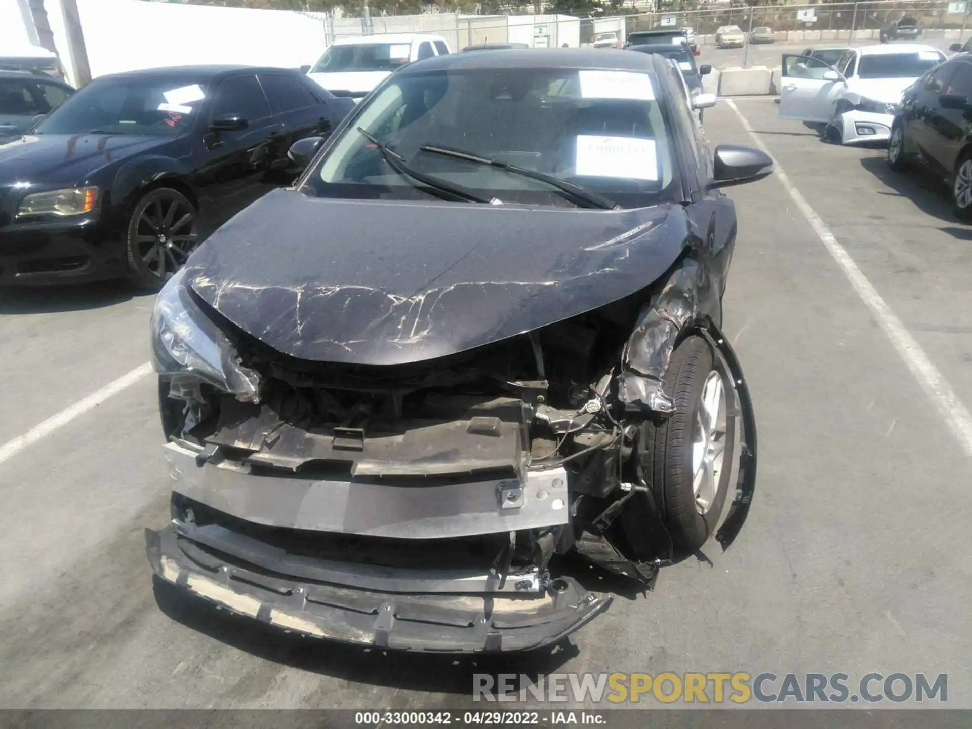 6 Photograph of a damaged car JTNKHMBX3M1109583 TOYOTA C-HR 2021