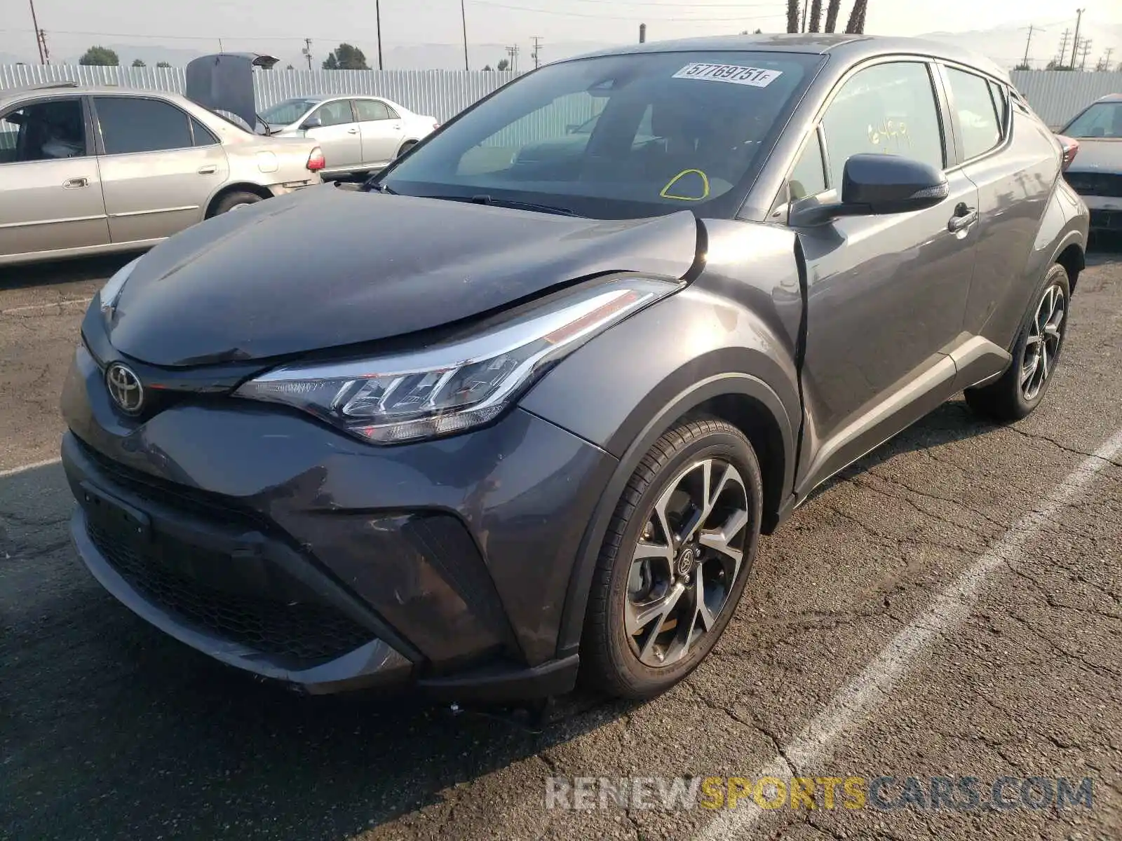 2 Photograph of a damaged car JTNKHMBX3M1110250 TOYOTA C-HR 2021