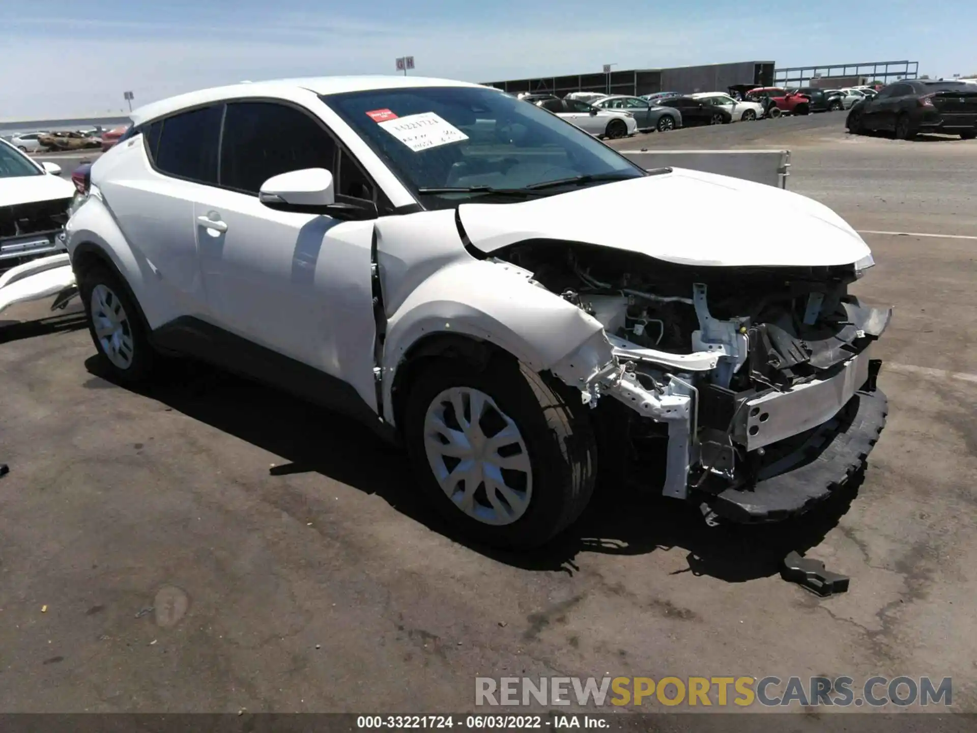 1 Photograph of a damaged car JTNKHMBX3M1110474 TOYOTA C-HR 2021