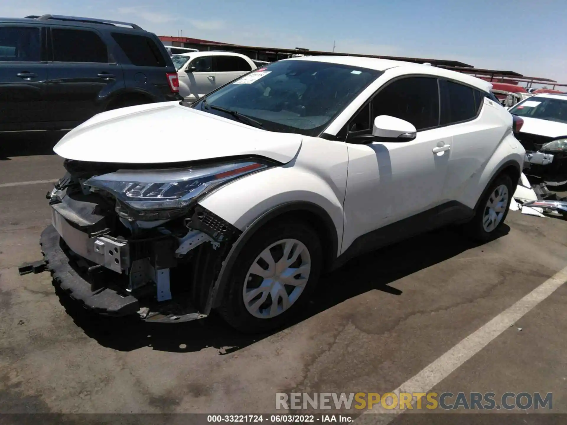 2 Photograph of a damaged car JTNKHMBX3M1110474 TOYOTA C-HR 2021