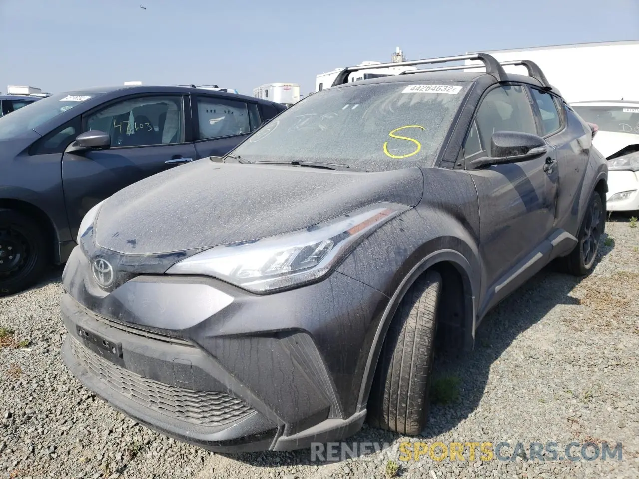 2 Фотография поврежденного автомобиля JTNKHMBX3M1111589 TOYOTA C-HR 2021