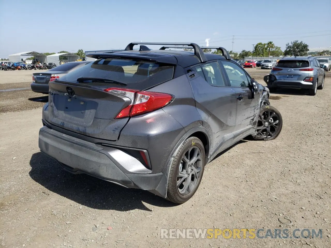 4 Photograph of a damaged car JTNKHMBX3M1111589 TOYOTA C-HR 2021