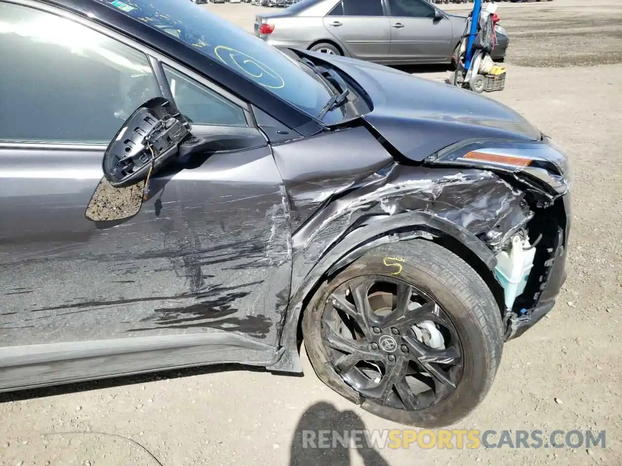 9 Photograph of a damaged car JTNKHMBX3M1111589 TOYOTA C-HR 2021