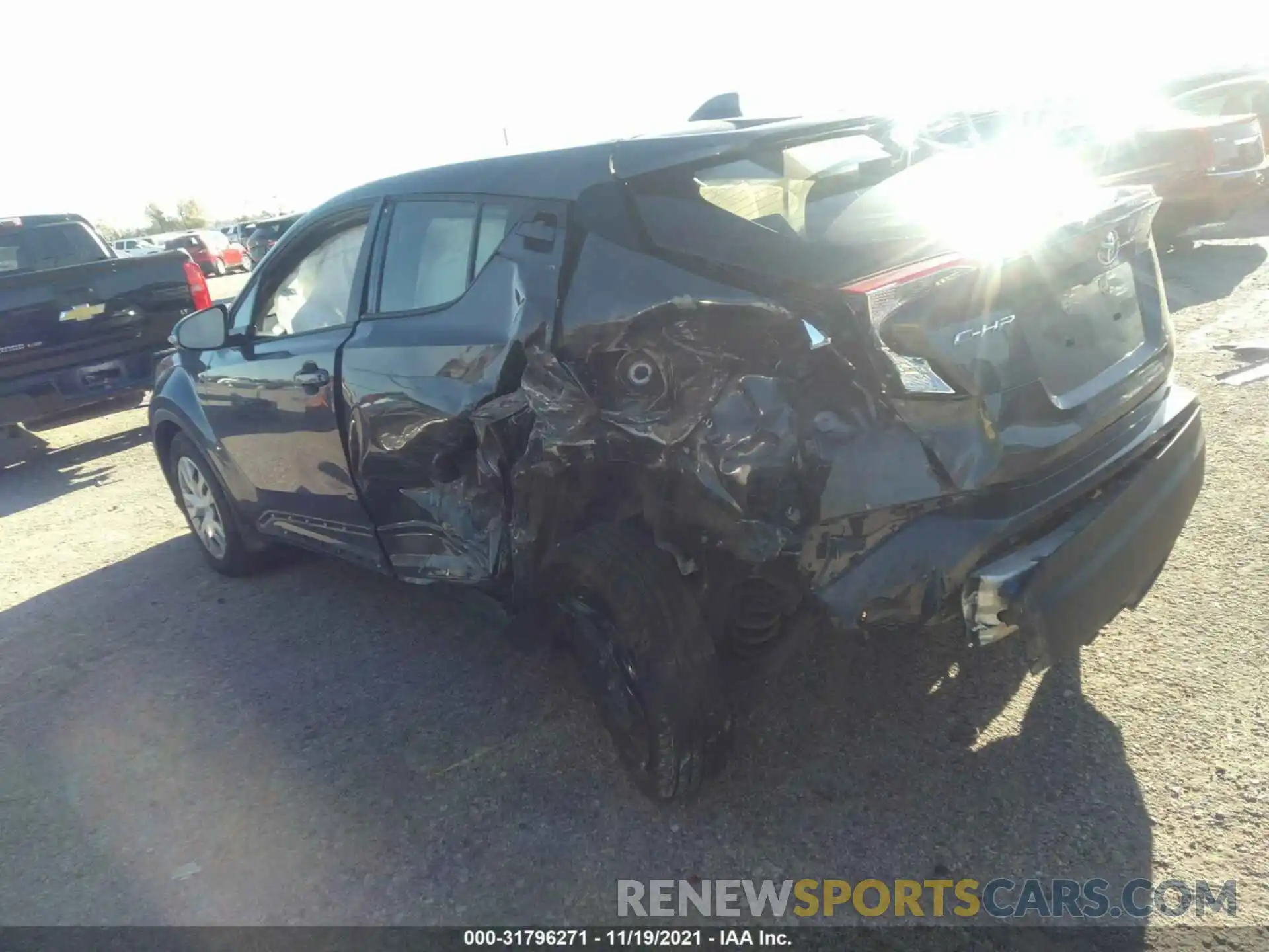 3 Photograph of a damaged car JTNKHMBX3M1113701 TOYOTA C-HR 2021