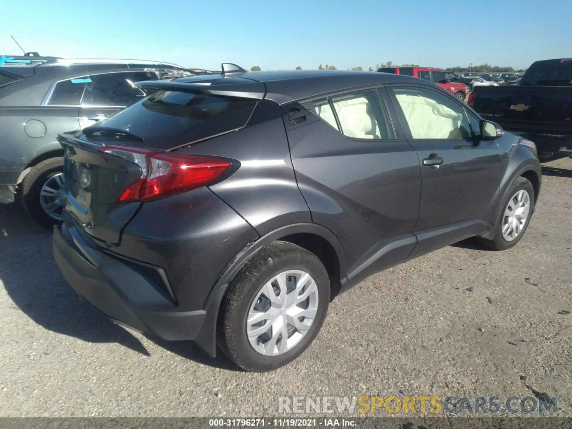 4 Photograph of a damaged car JTNKHMBX3M1113701 TOYOTA C-HR 2021