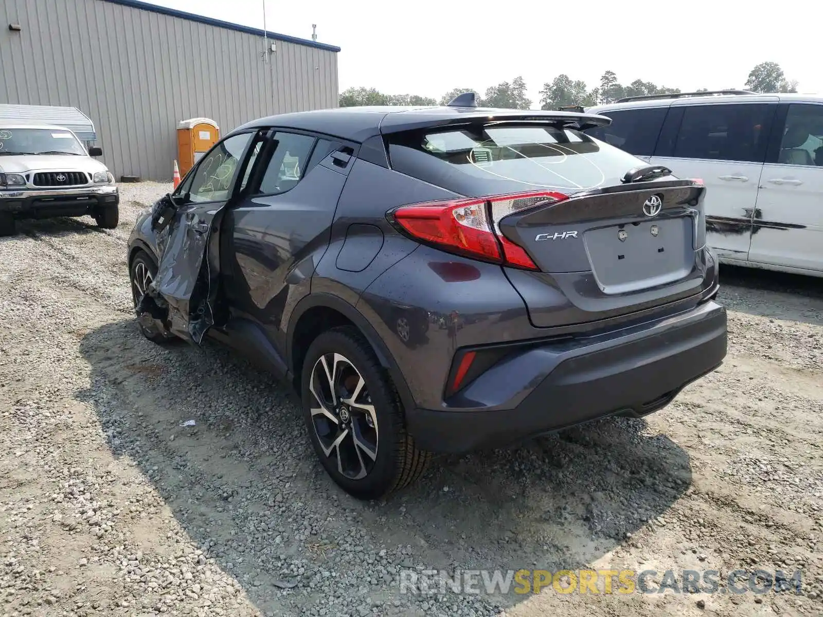 3 Photograph of a damaged car JTNKHMBX3M1114458 TOYOTA C-HR 2021