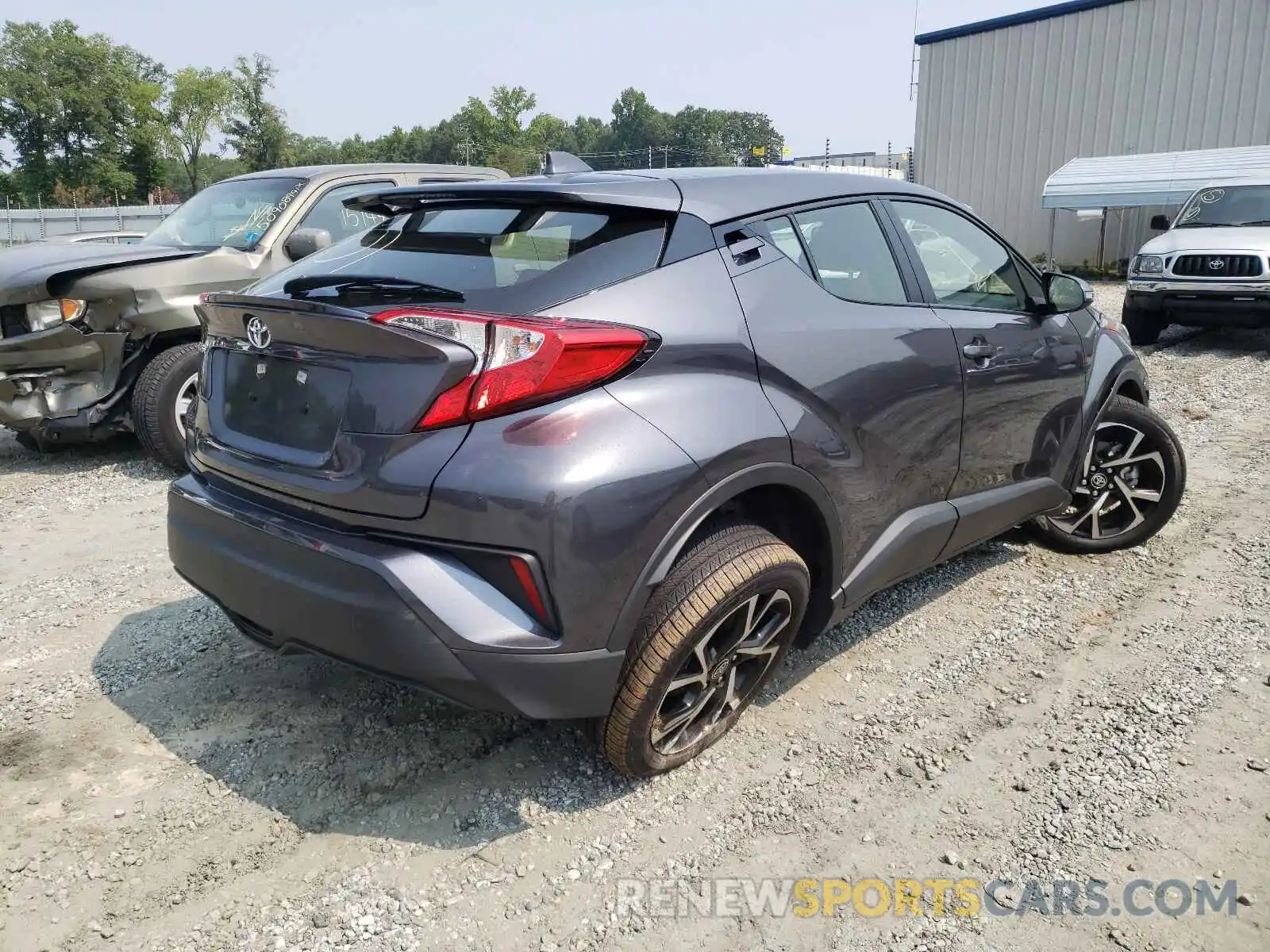 4 Photograph of a damaged car JTNKHMBX3M1114458 TOYOTA C-HR 2021