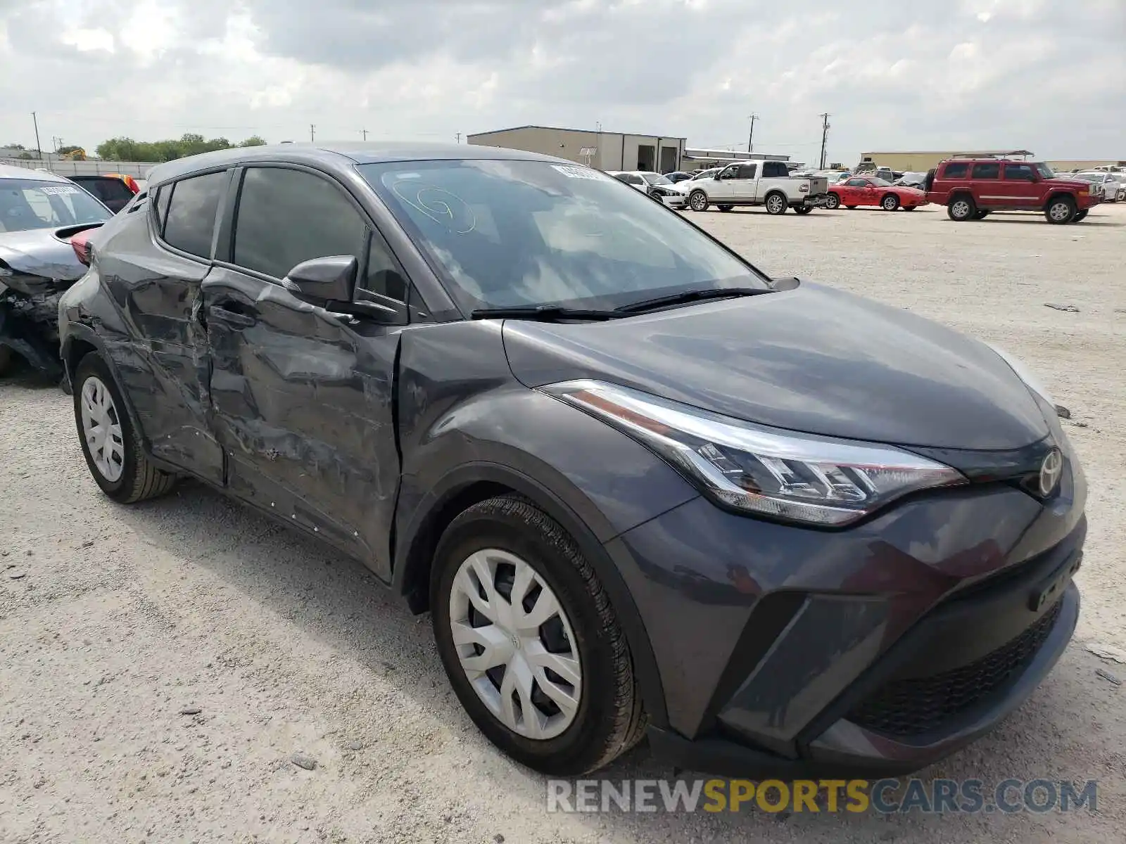 1 Photograph of a damaged car JTNKHMBX3M1115271 TOYOTA C-HR 2021