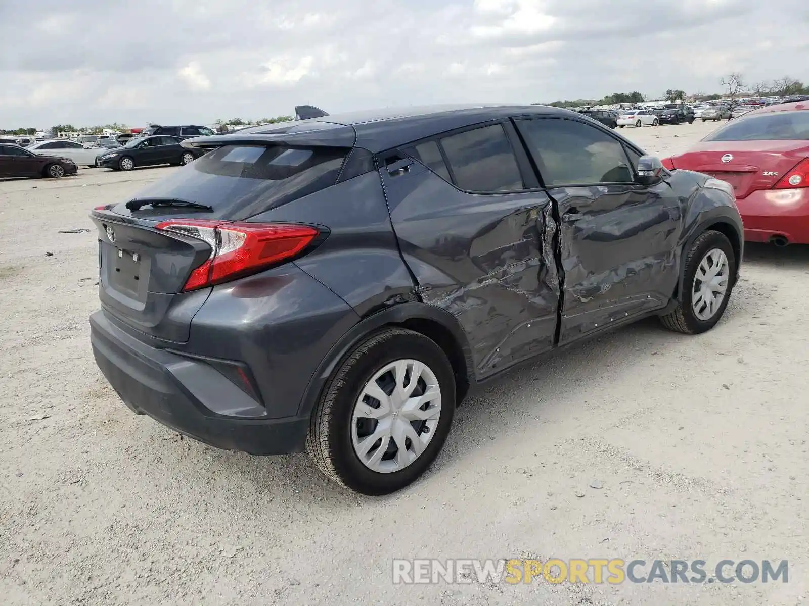 4 Photograph of a damaged car JTNKHMBX3M1115271 TOYOTA C-HR 2021