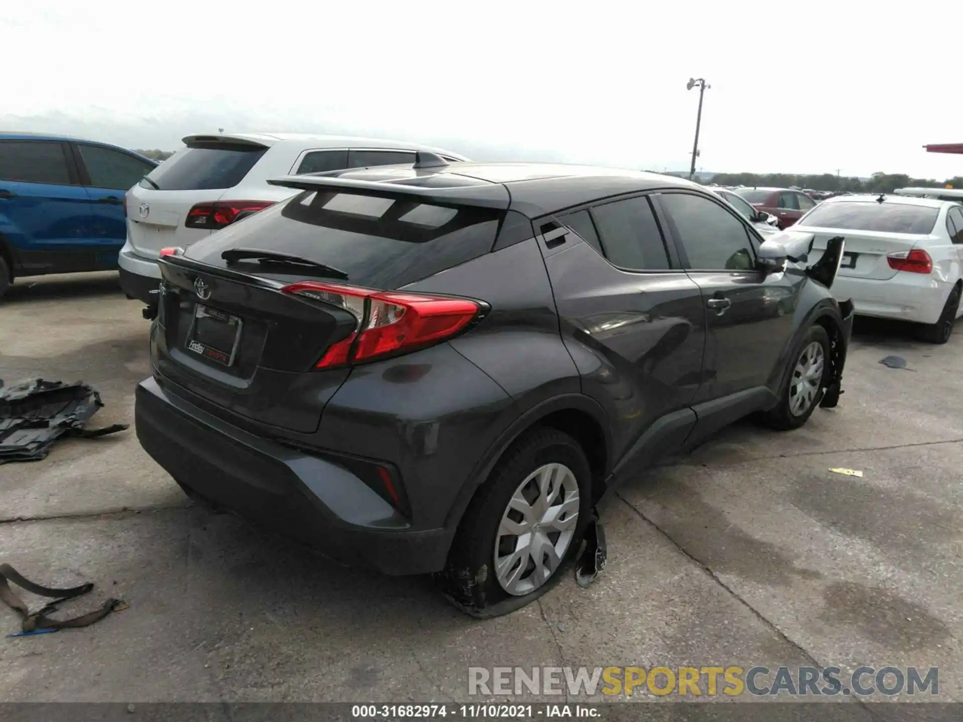 4 Photograph of a damaged car JTNKHMBX3M1117067 TOYOTA C-HR 2021