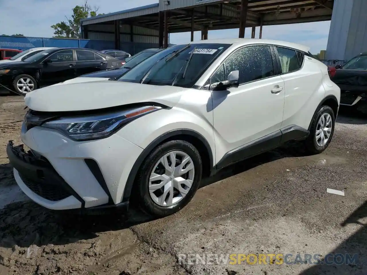 1 Photograph of a damaged car JTNKHMBX3M1119658 TOYOTA C-HR 2021