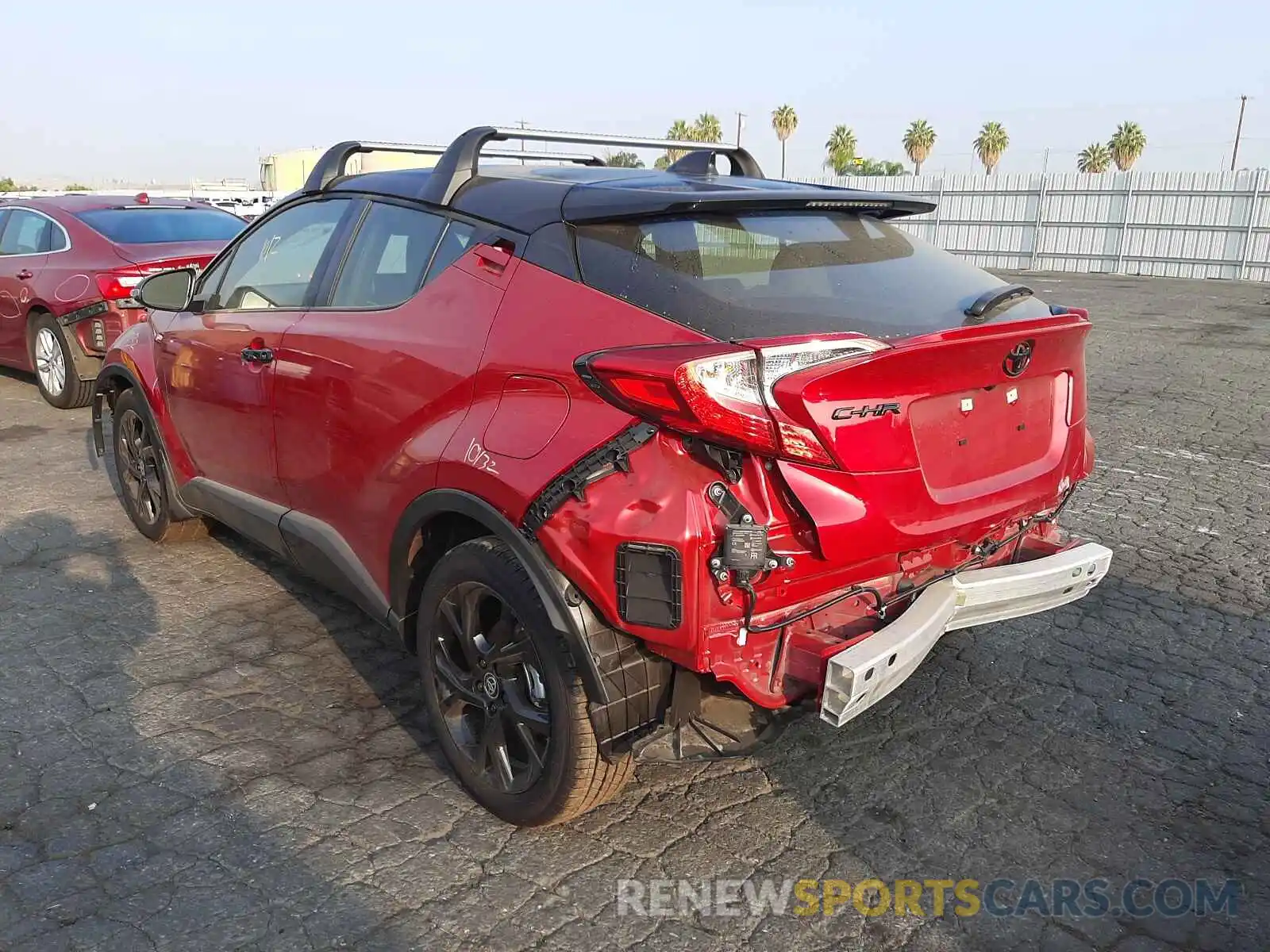 3 Photograph of a damaged car JTNKHMBX3M1122852 TOYOTA C-HR 2021