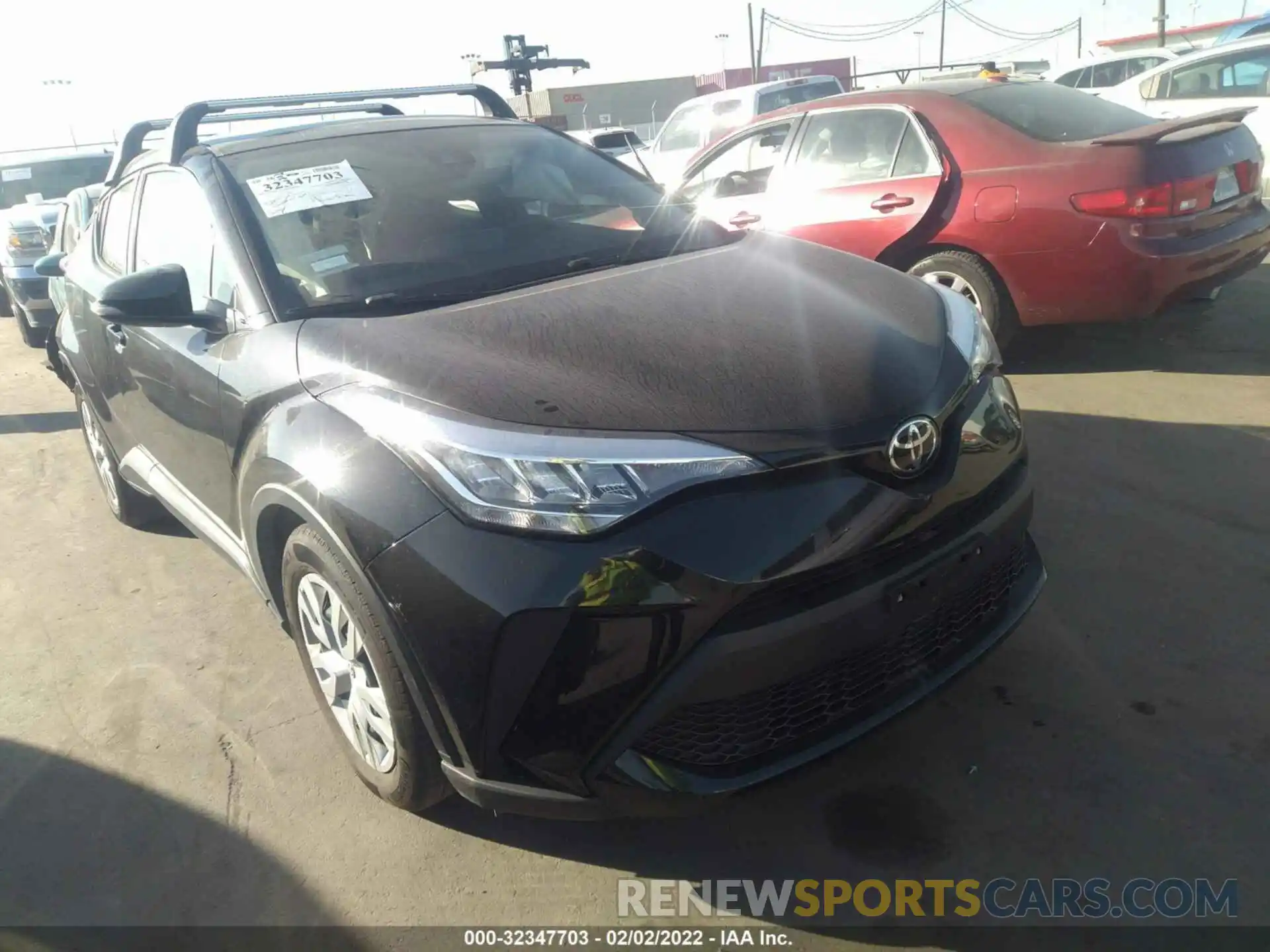 1 Photograph of a damaged car JTNKHMBX3M1122981 TOYOTA C-HR 2021