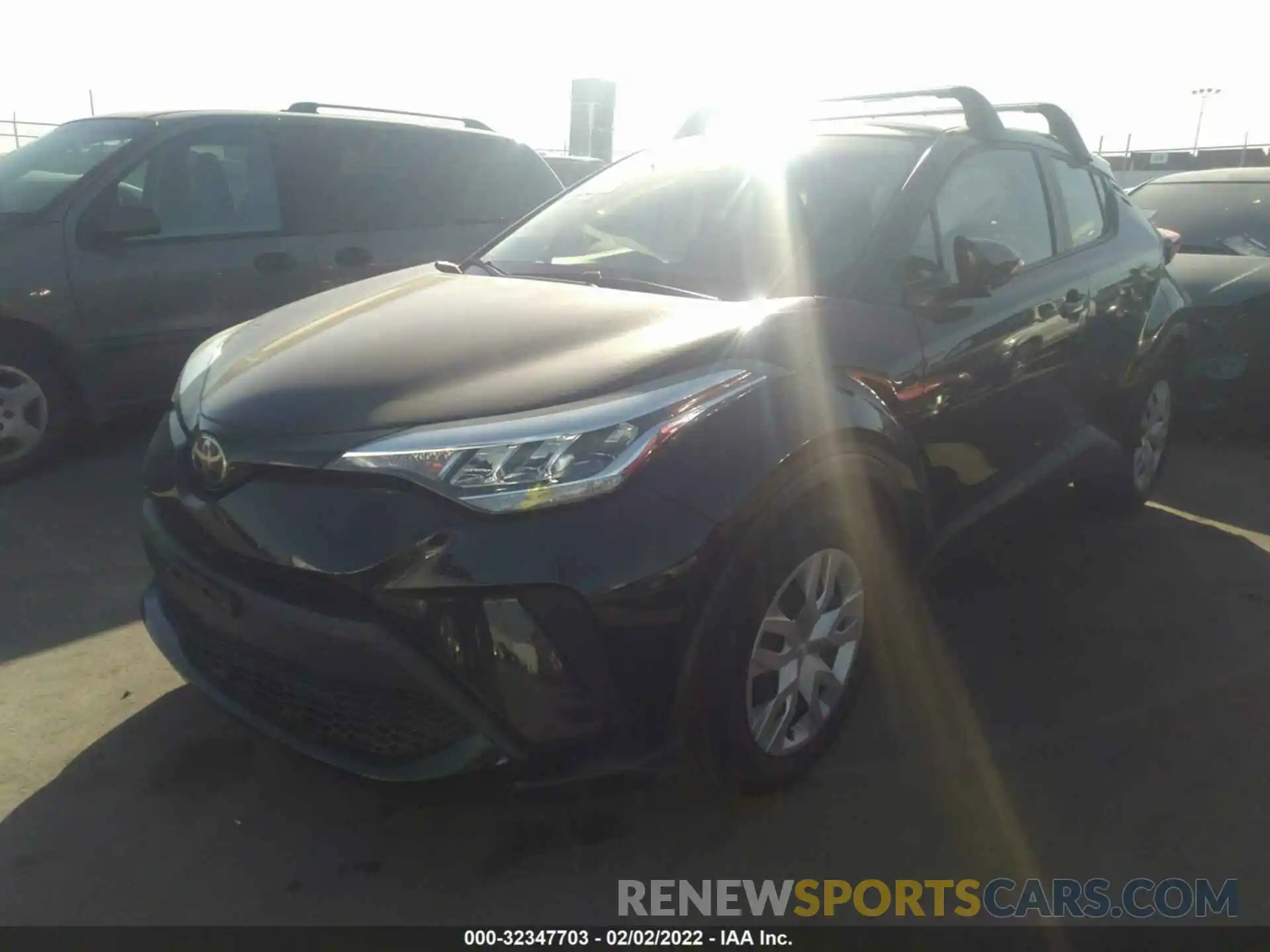 2 Photograph of a damaged car JTNKHMBX3M1122981 TOYOTA C-HR 2021