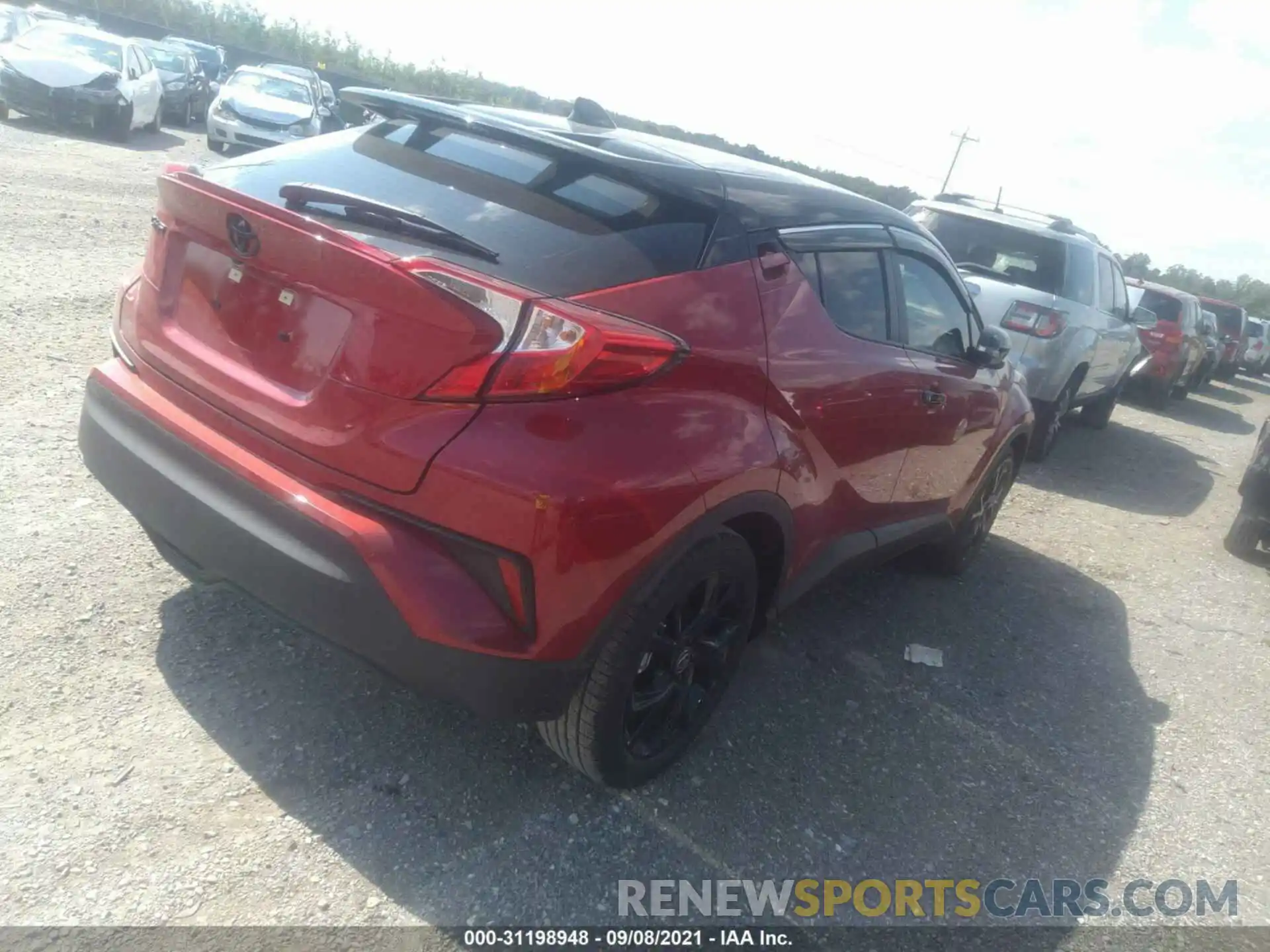 4 Photograph of a damaged car JTNKHMBX3M1124844 TOYOTA C-HR 2021