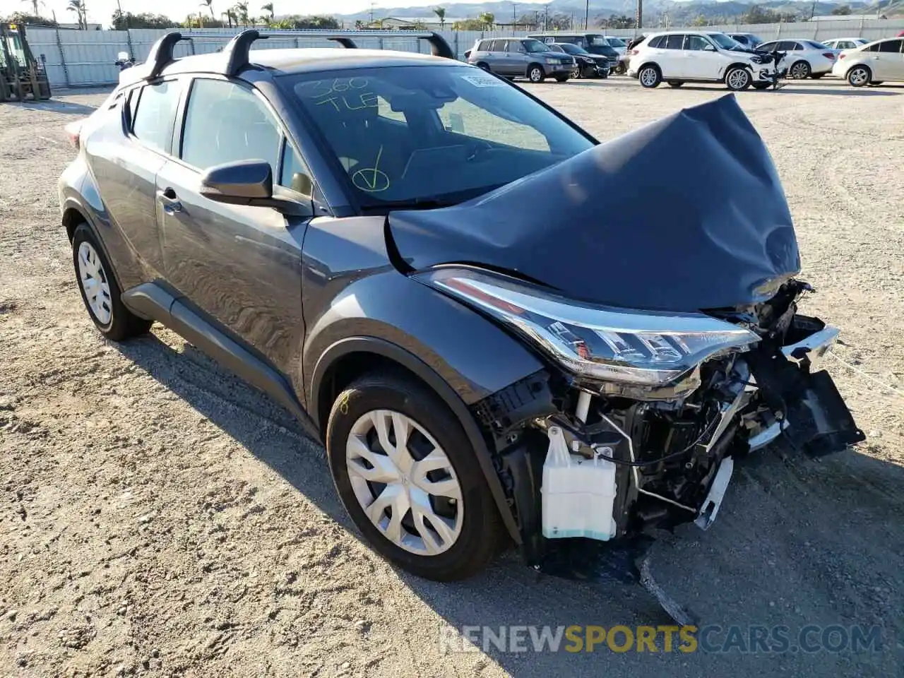 1 Photograph of a damaged car JTNKHMBX3M1126710 TOYOTA C-HR 2021