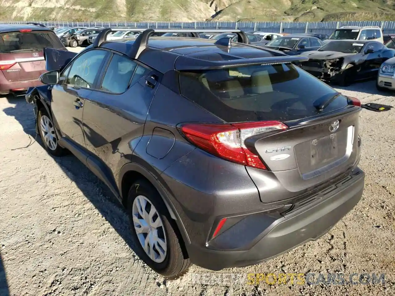 3 Photograph of a damaged car JTNKHMBX3M1126710 TOYOTA C-HR 2021