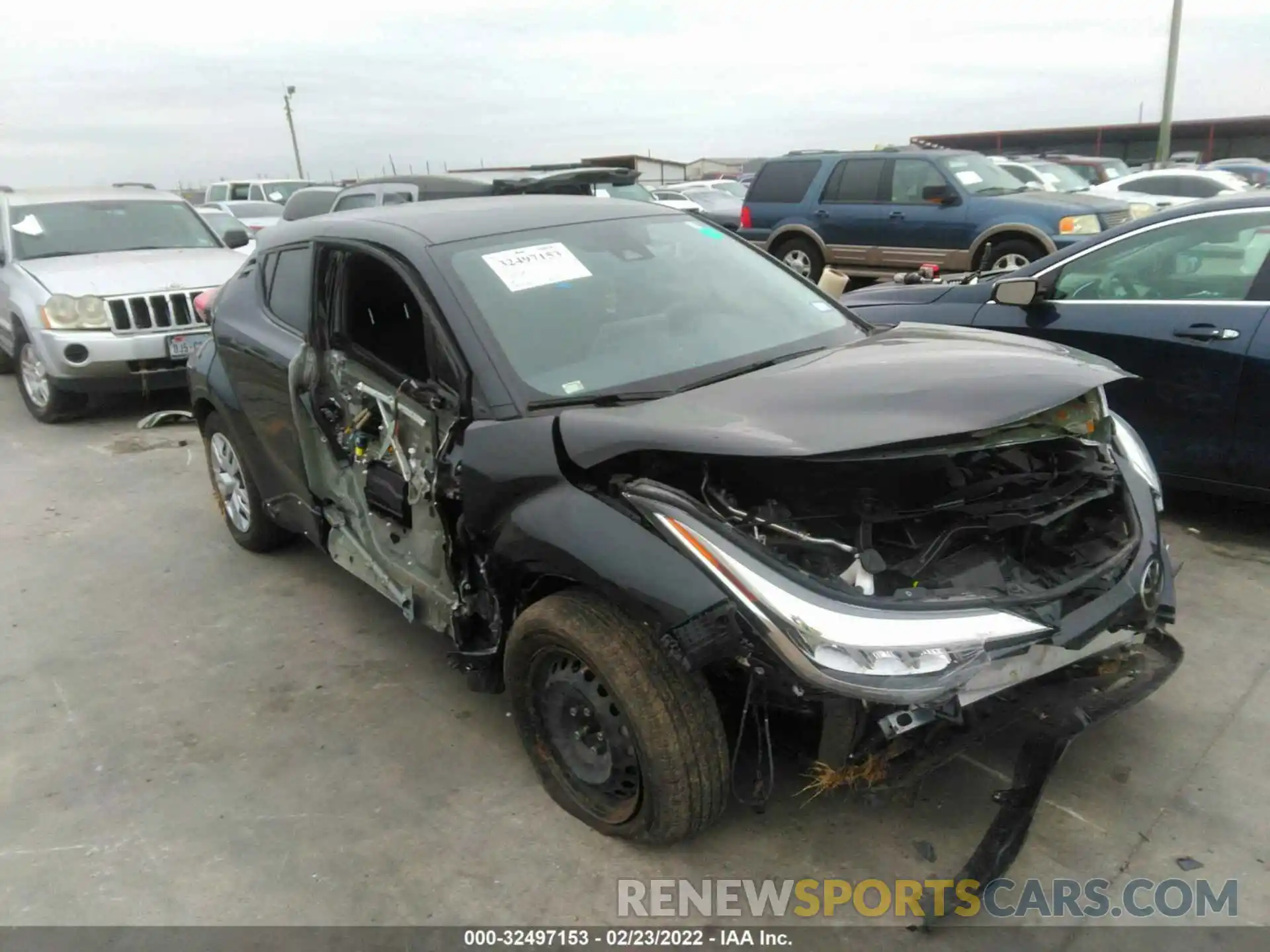 1 Фотография поврежденного автомобиля JTNKHMBX3M1127100 TOYOTA C-HR 2021