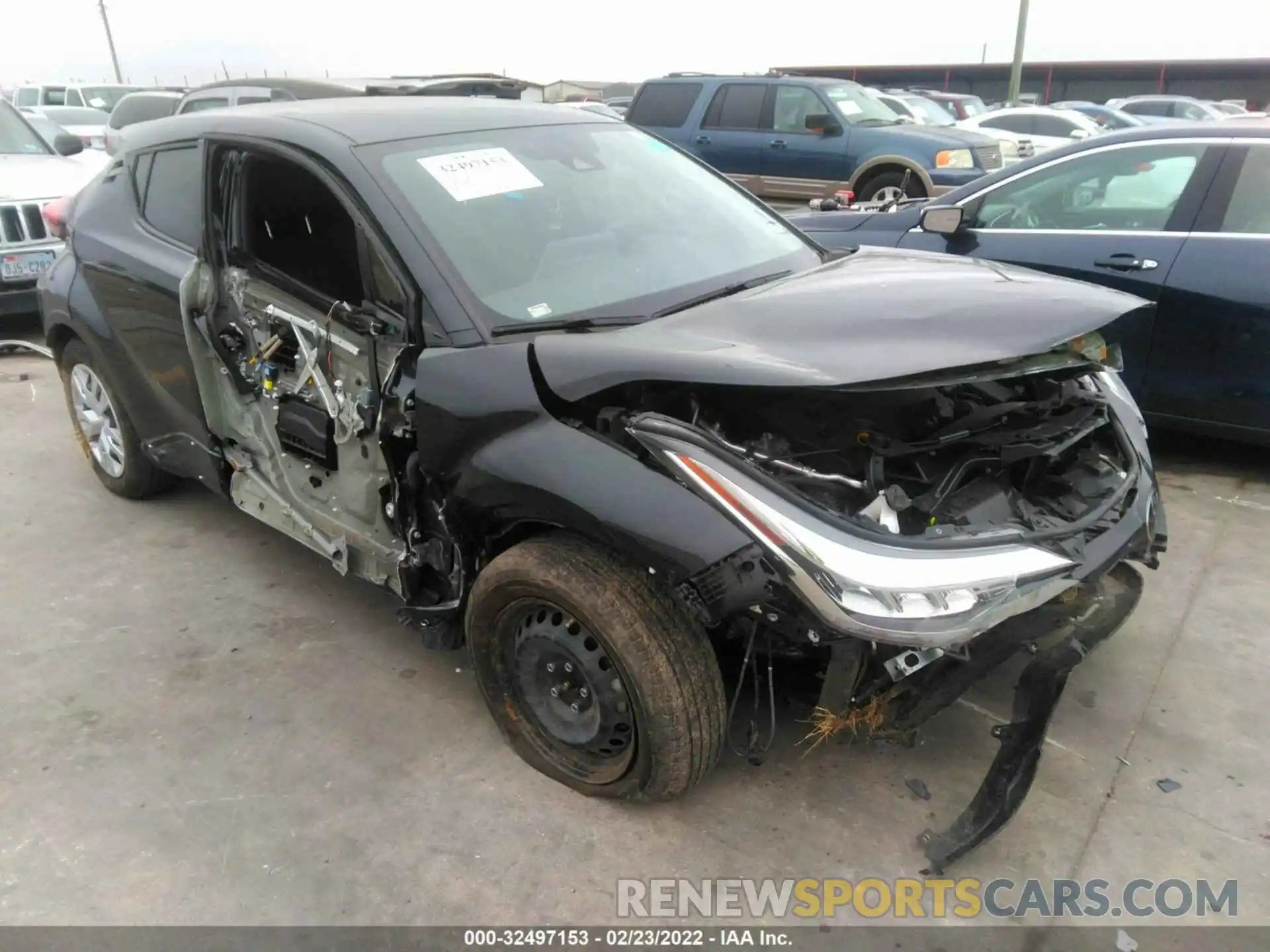 6 Photograph of a damaged car JTNKHMBX3M1127100 TOYOTA C-HR 2021