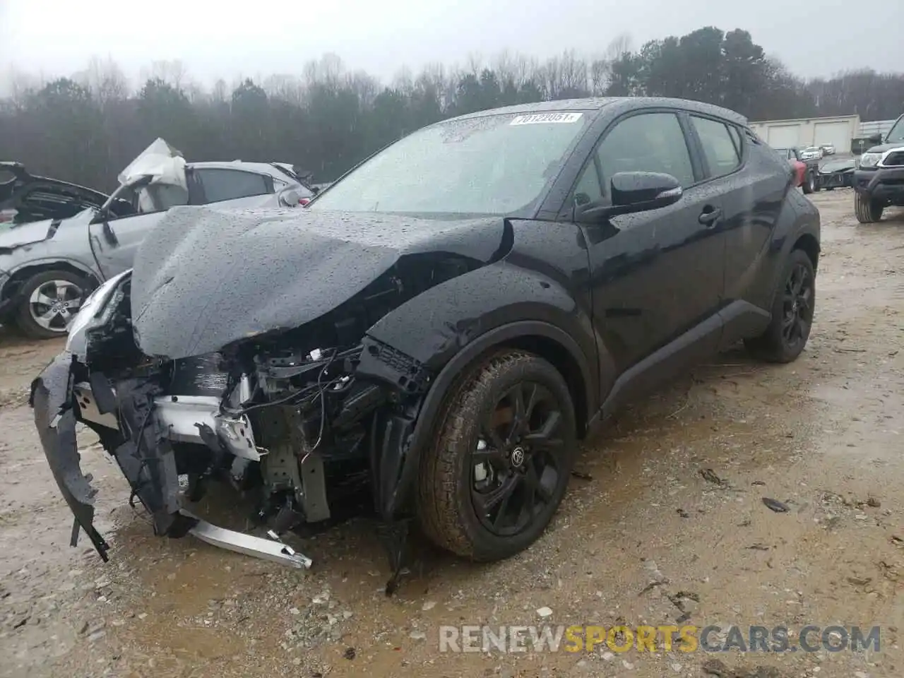 2 Photograph of a damaged car JTNKHMBX3M1128666 TOYOTA C-HR 2021