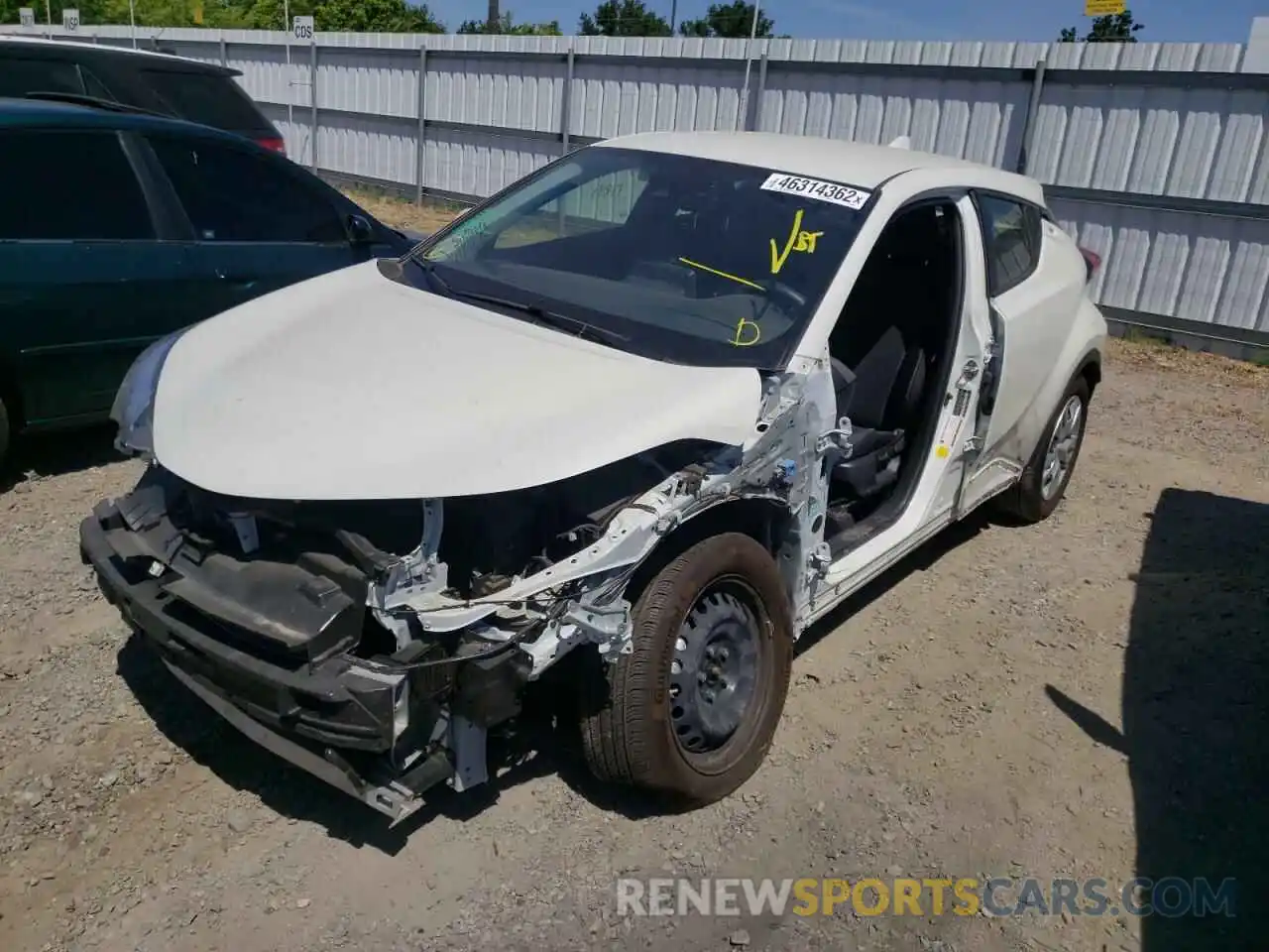 9 Photograph of a damaged car JTNKHMBX4M1094933 TOYOTA C-HR 2021