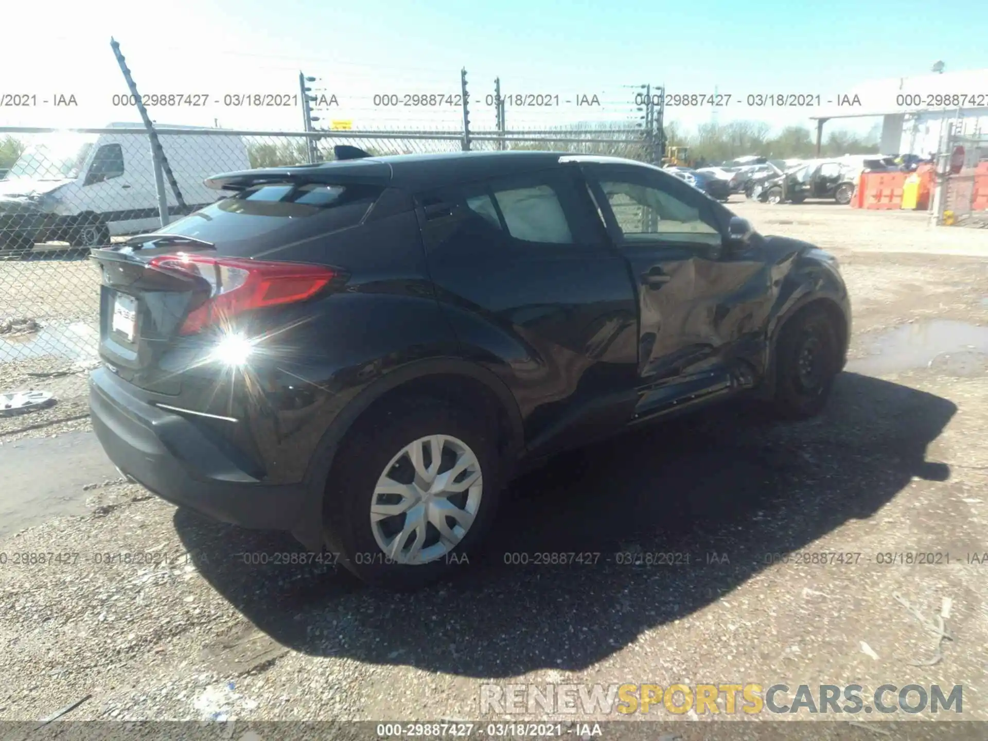 4 Photograph of a damaged car JTNKHMBX4M1097668 TOYOTA C-HR 2021