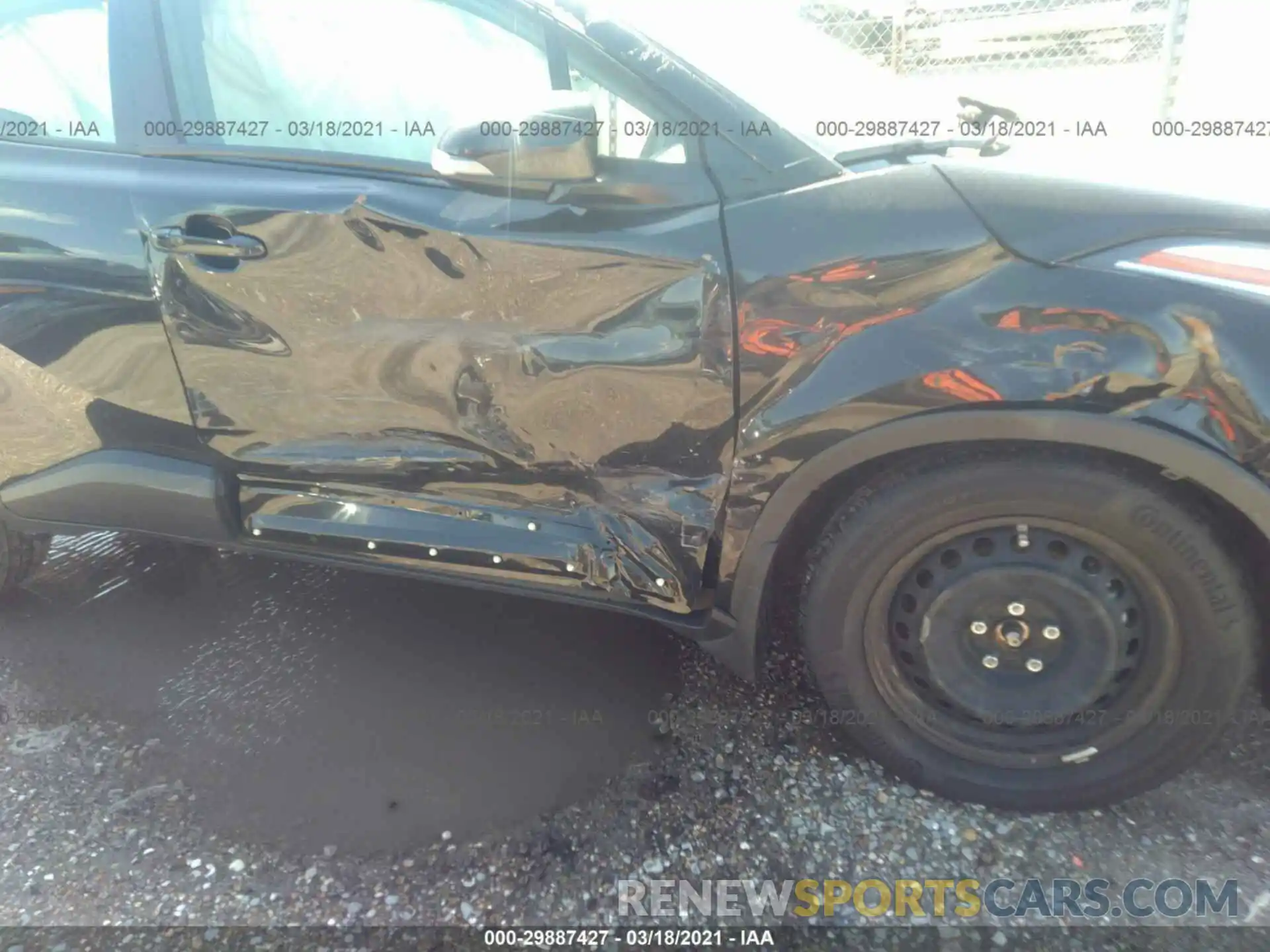 6 Photograph of a damaged car JTNKHMBX4M1097668 TOYOTA C-HR 2021