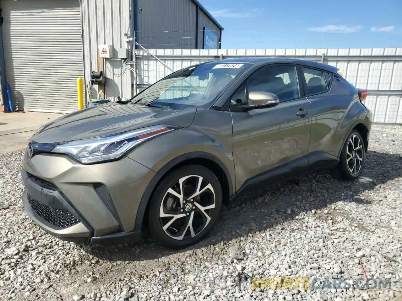 1 Photograph of a damaged car JTNKHMBX4M1098027 TOYOTA C-HR 2021