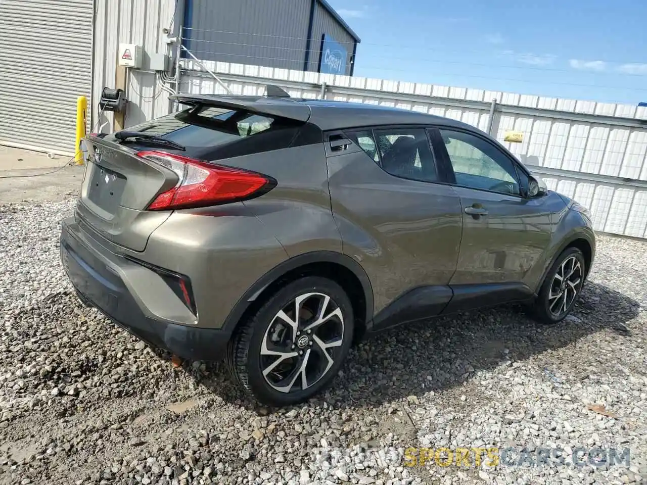 3 Photograph of a damaged car JTNKHMBX4M1098027 TOYOTA C-HR 2021