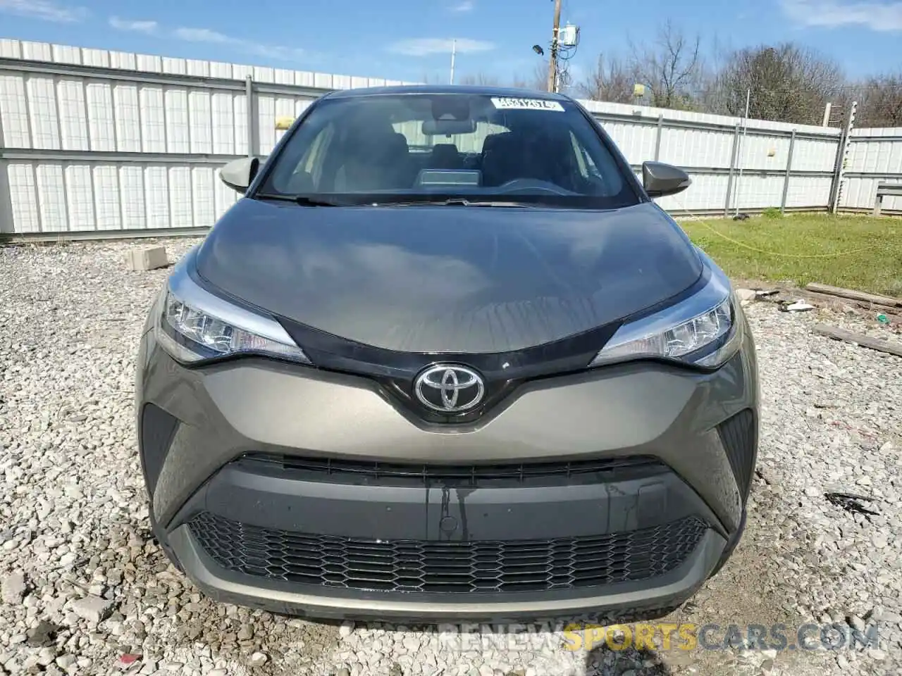 5 Photograph of a damaged car JTNKHMBX4M1098027 TOYOTA C-HR 2021