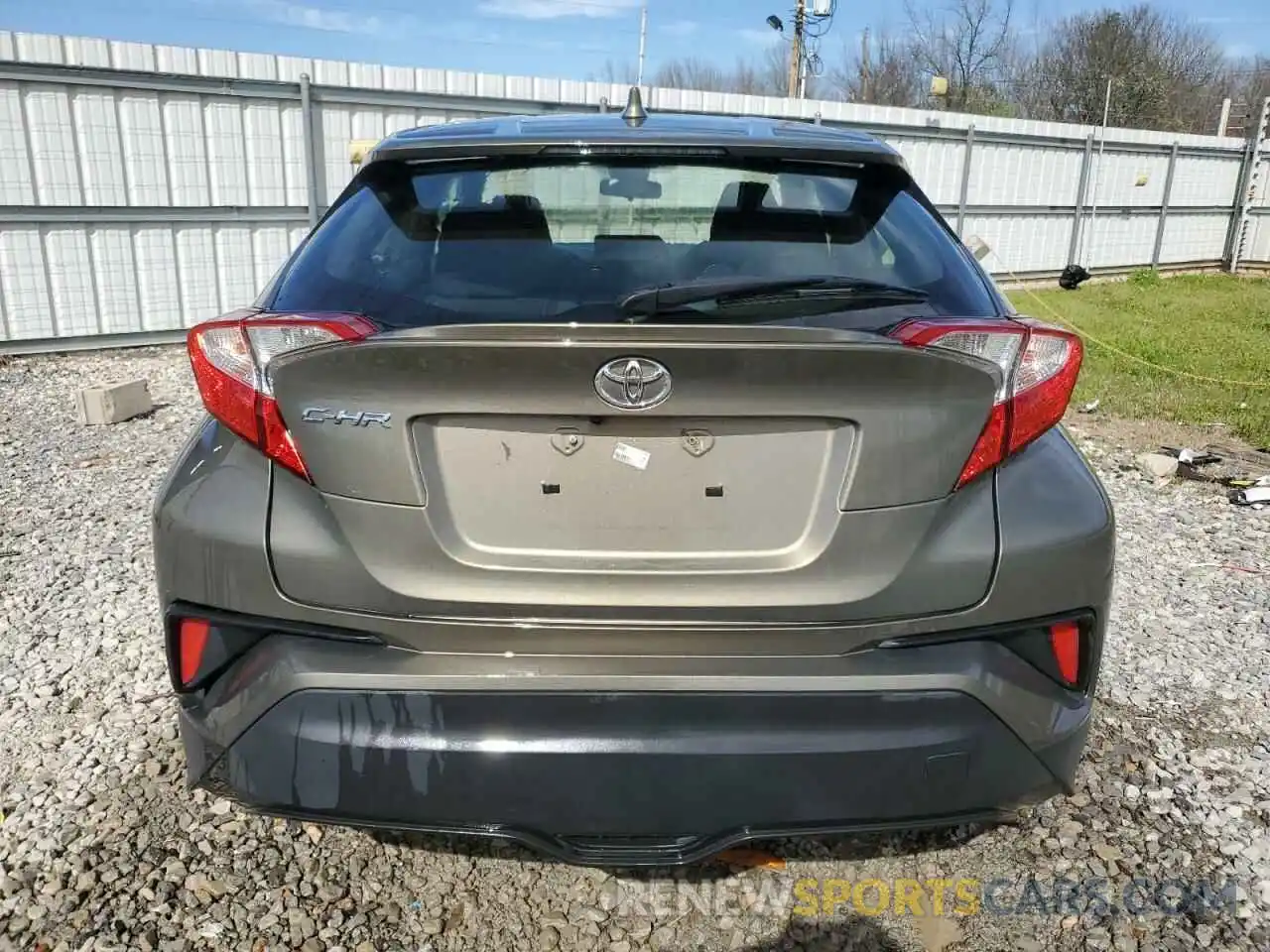 6 Photograph of a damaged car JTNKHMBX4M1098027 TOYOTA C-HR 2021