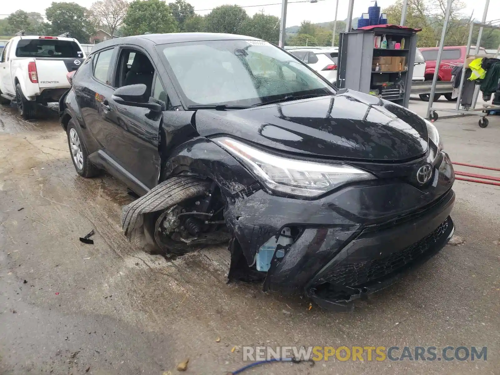 1 Photograph of a damaged car JTNKHMBX4M1099243 TOYOTA C-HR 2021