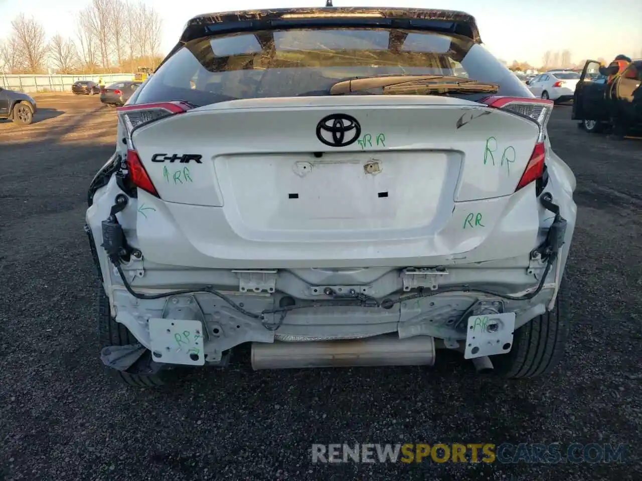 9 Photograph of a damaged car JTNKHMBX4M1103470 TOYOTA C-HR 2021