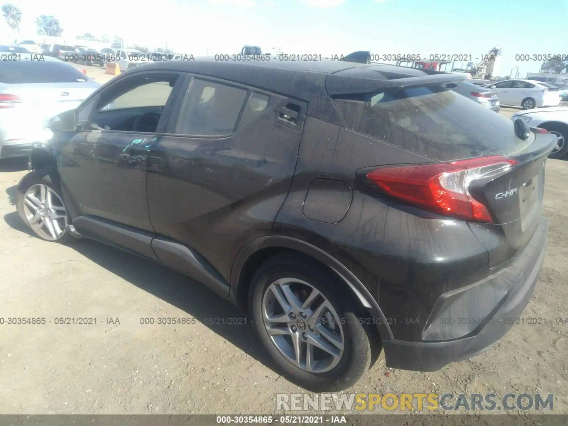 3 Photograph of a damaged car JTNKHMBX4M1104411 TOYOTA C-HR 2021