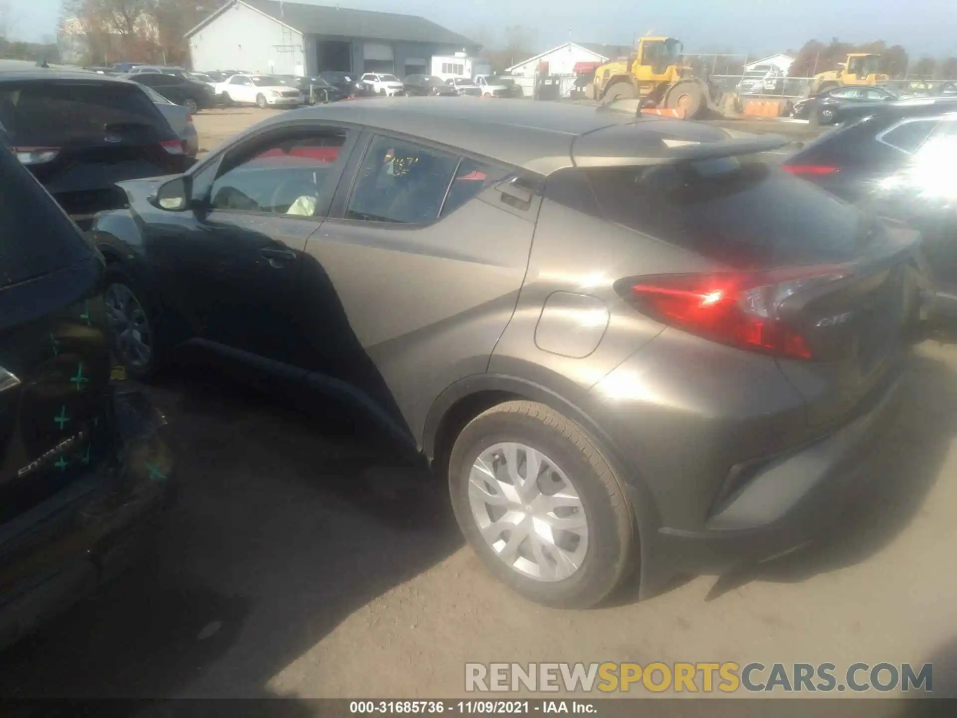 3 Photograph of a damaged car JTNKHMBX4M1104926 TOYOTA C-HR 2021